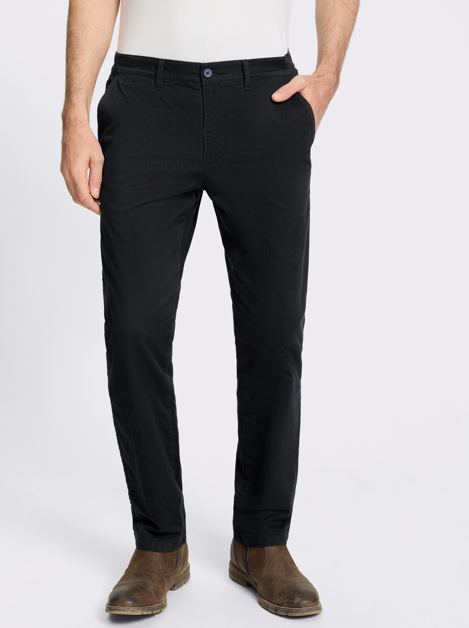 Marco Donati Thermohose in Stretch-Qualität - schwarz