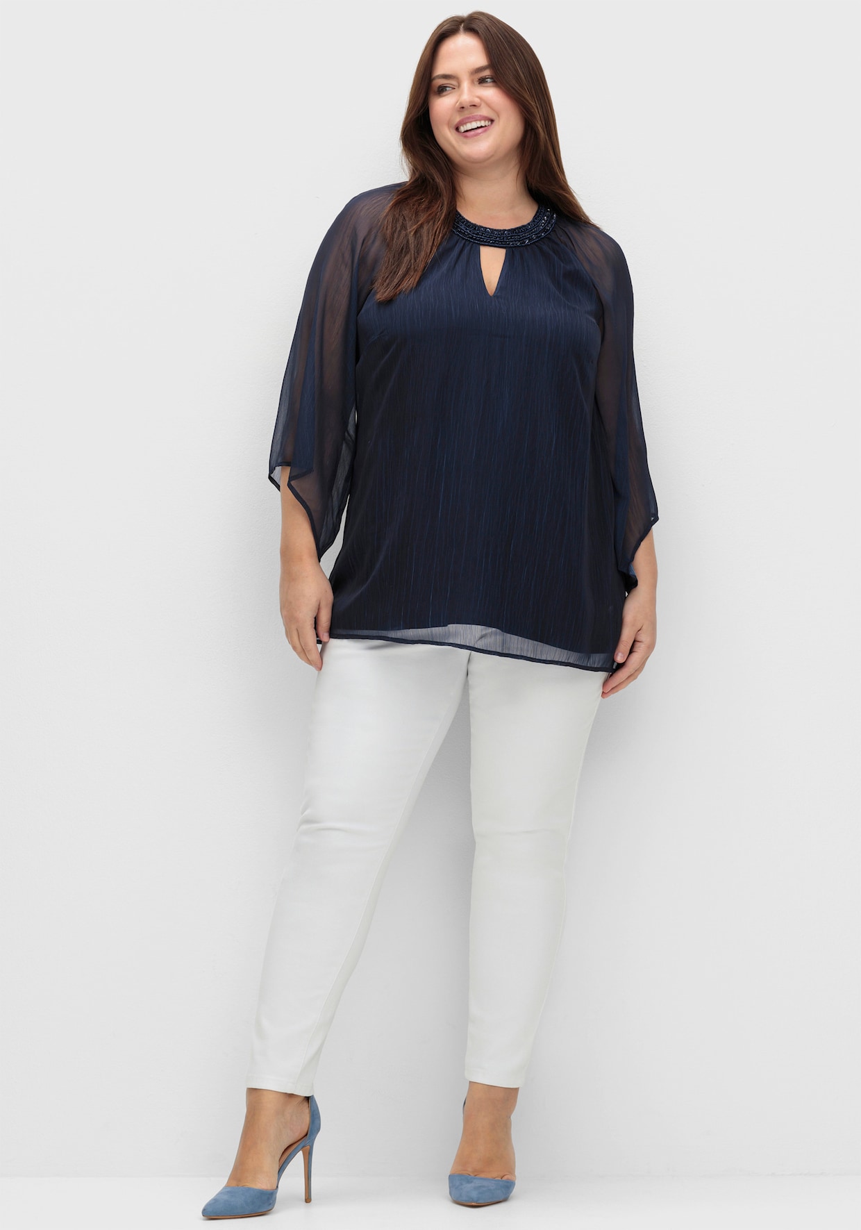 sheego Tuniek - marine