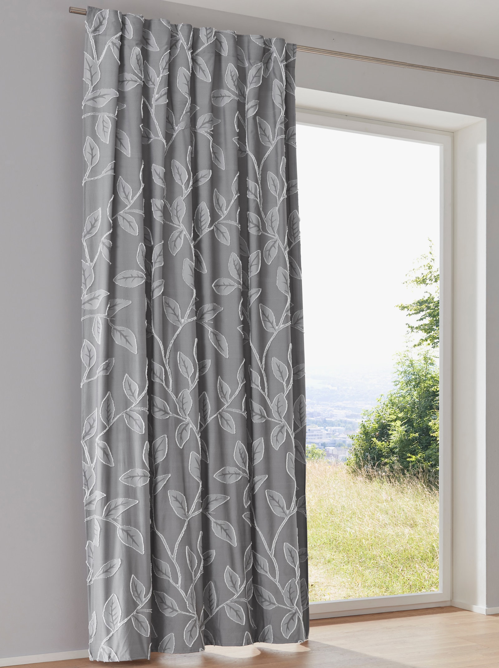 heine home gordijnen - grijs