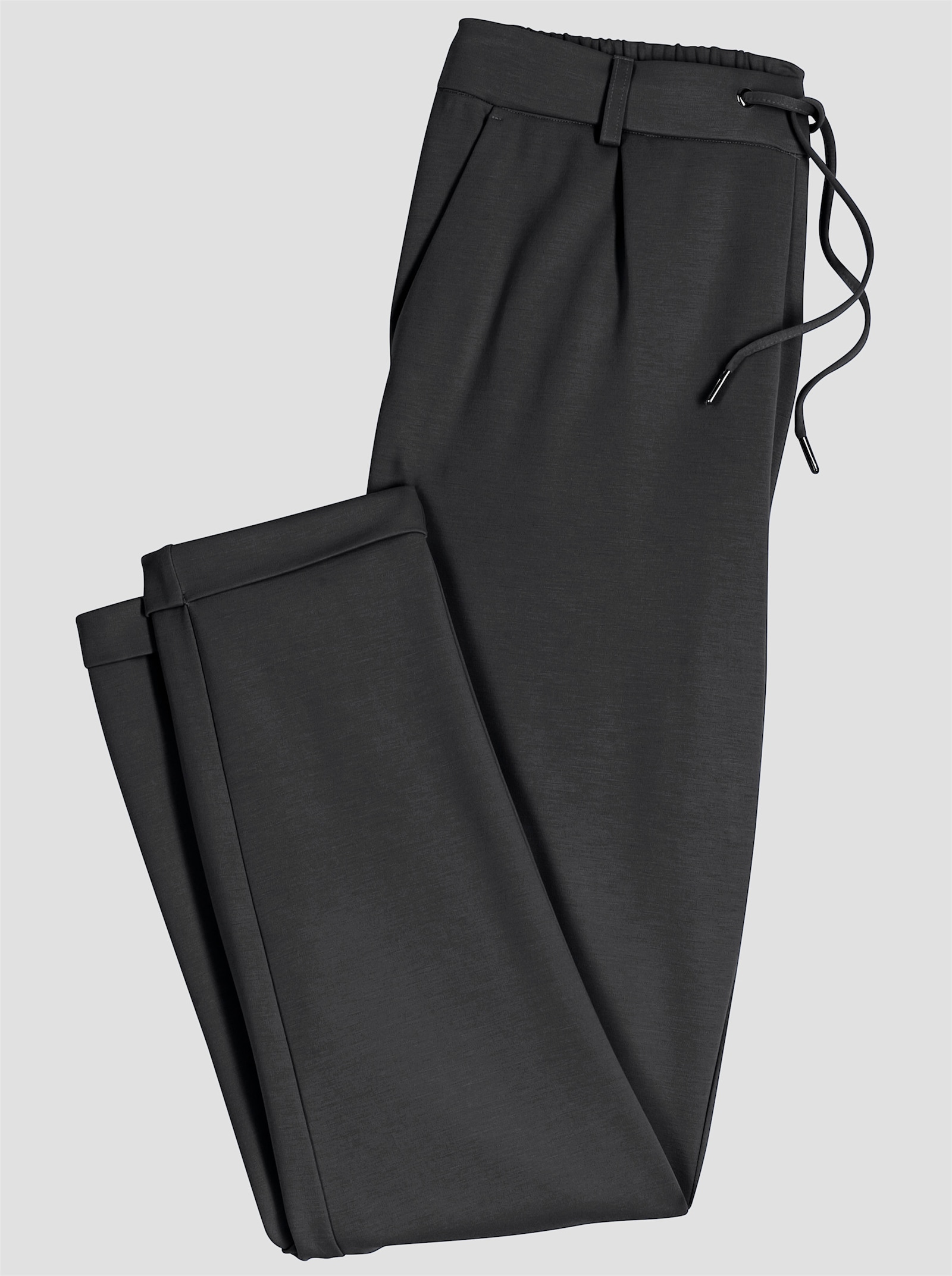 Jogg Pants in Interlock-Qualität - schwarz