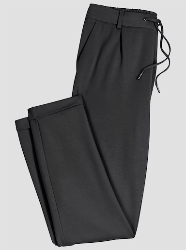 Jogg Pants in Interlock-Qualität - schwarz