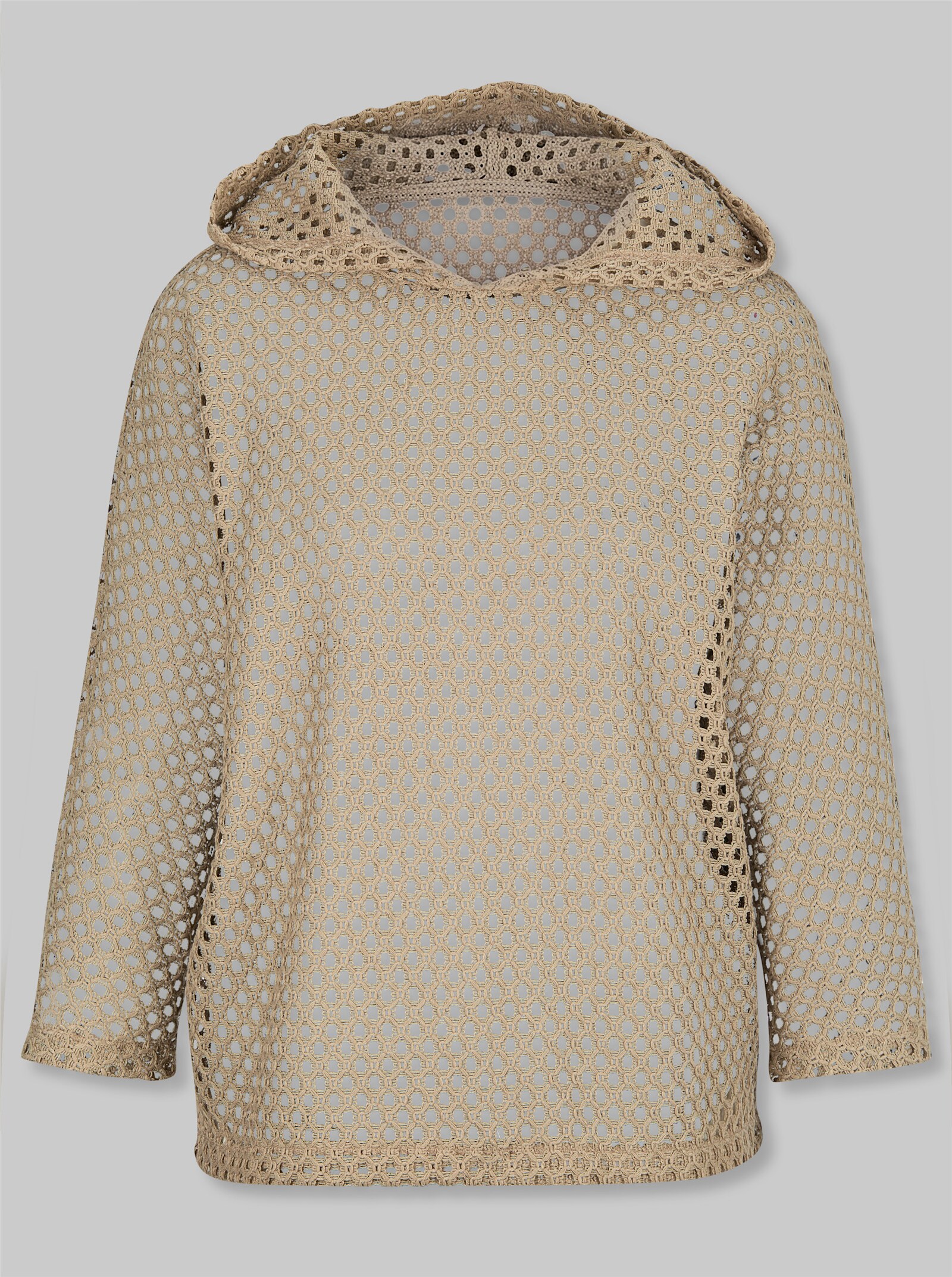 heine Pullover im Ajourstrick - beige