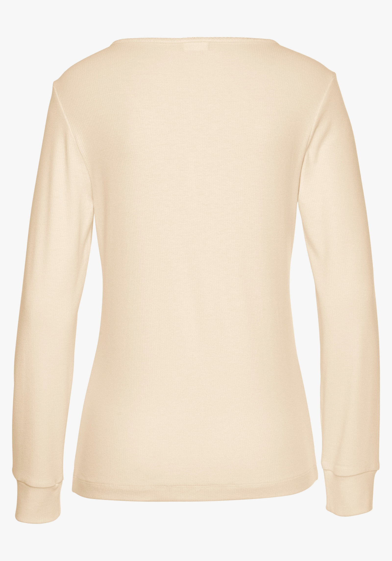 LASCANA Pyjama - nude-schwarz-kariert