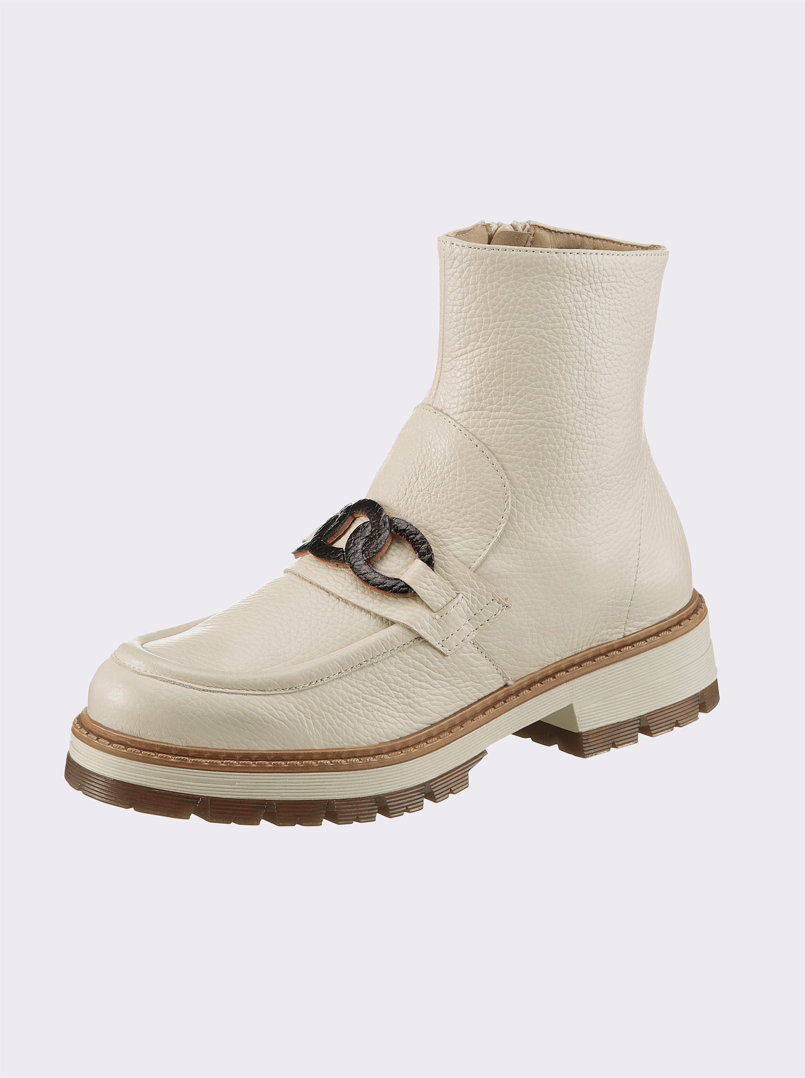 heine Stiefelette - creme