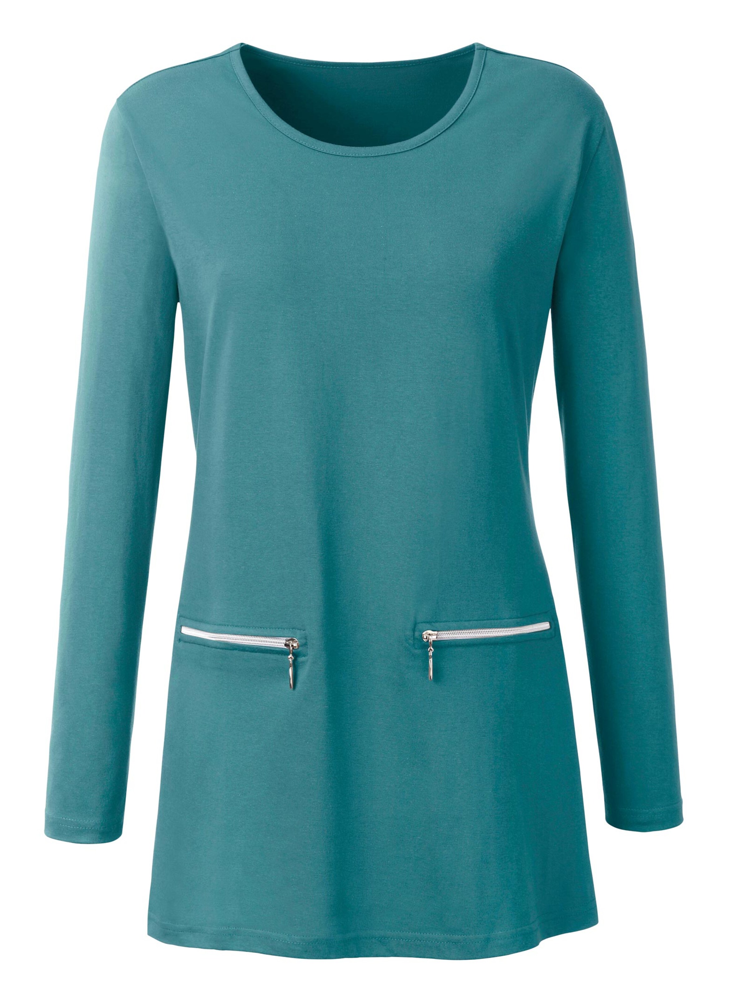 Longshirt - türkis