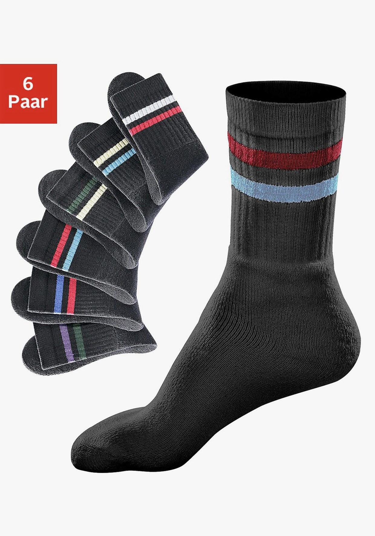 Go in Freizeitsocken - schwarz