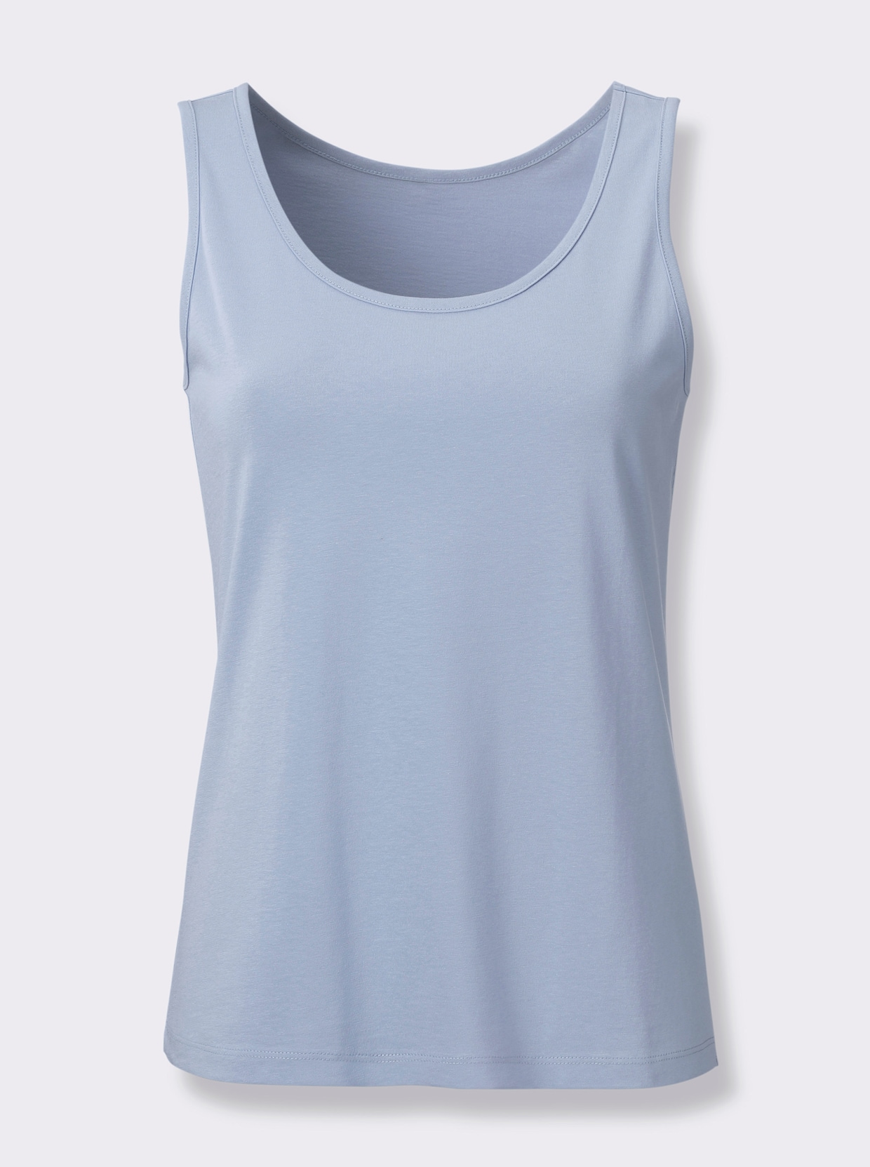 Shirttop - eisblau