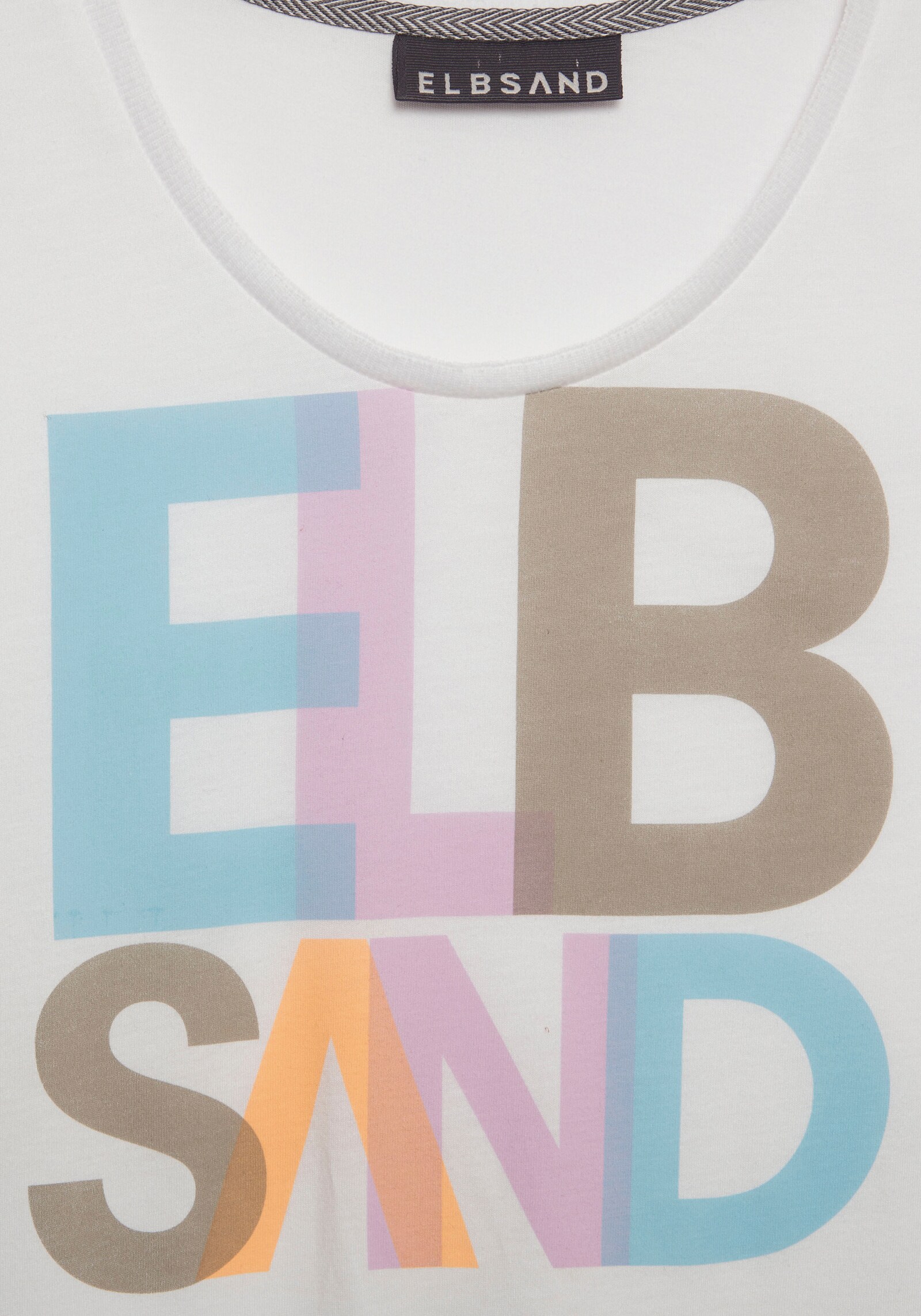 Elbsand T-shirt imprimé - blanc imprimé