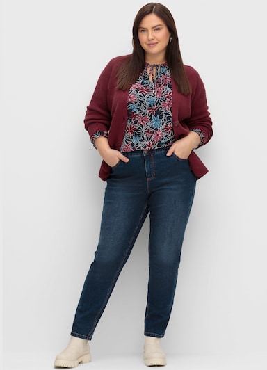 sheego Jeans - dark blue denim