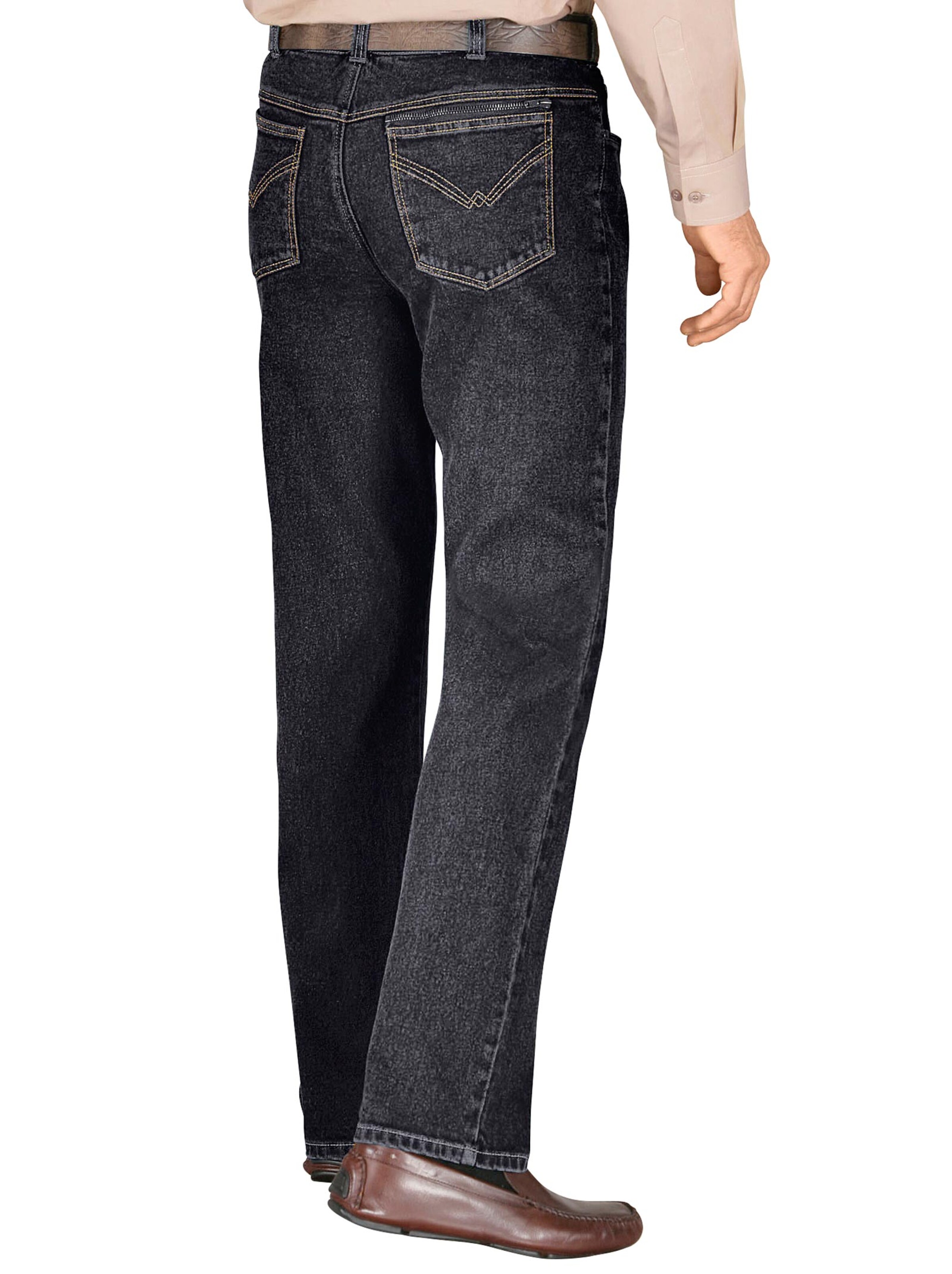 Jeans - black-denim