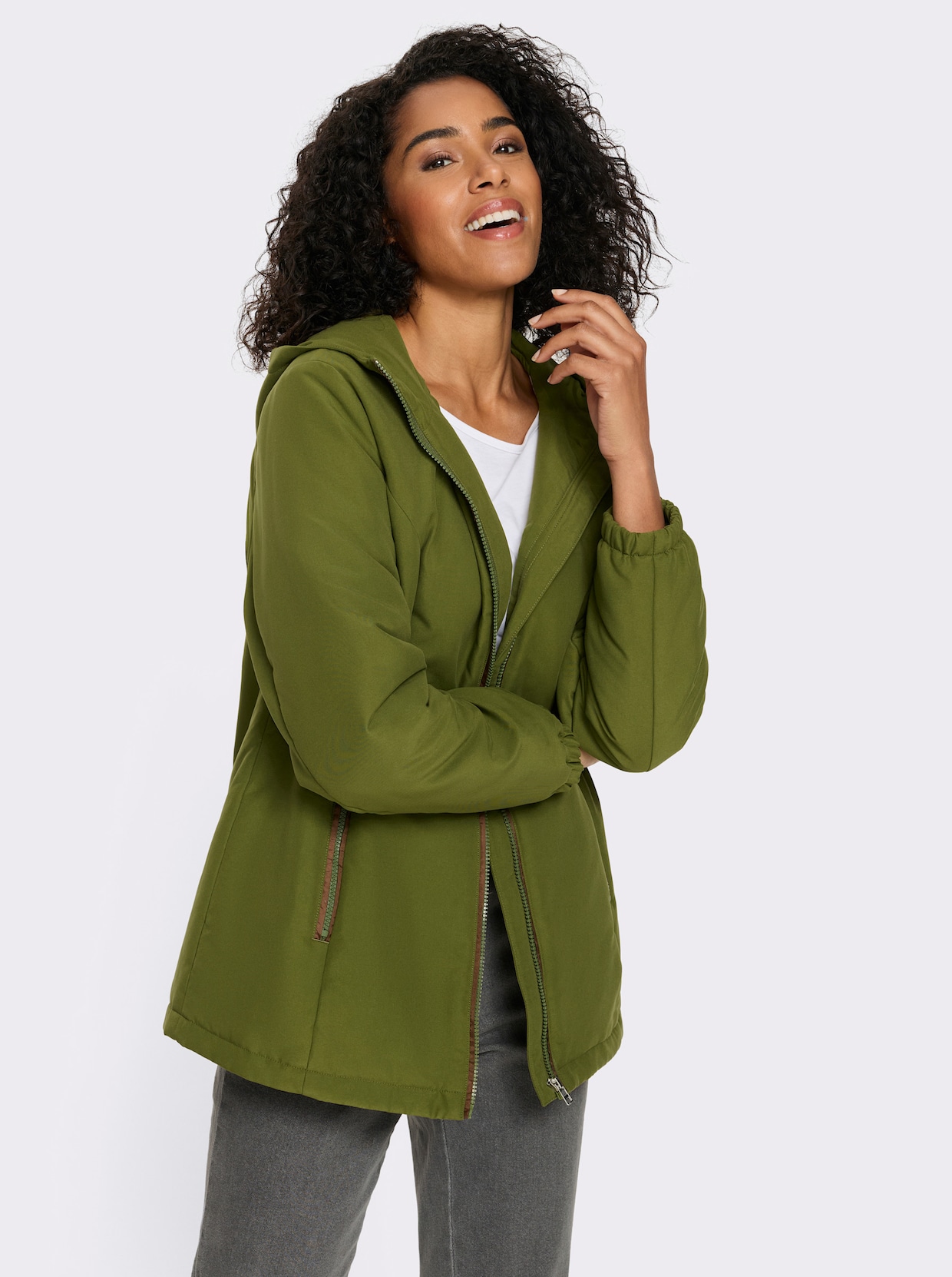 Jacke - oliv