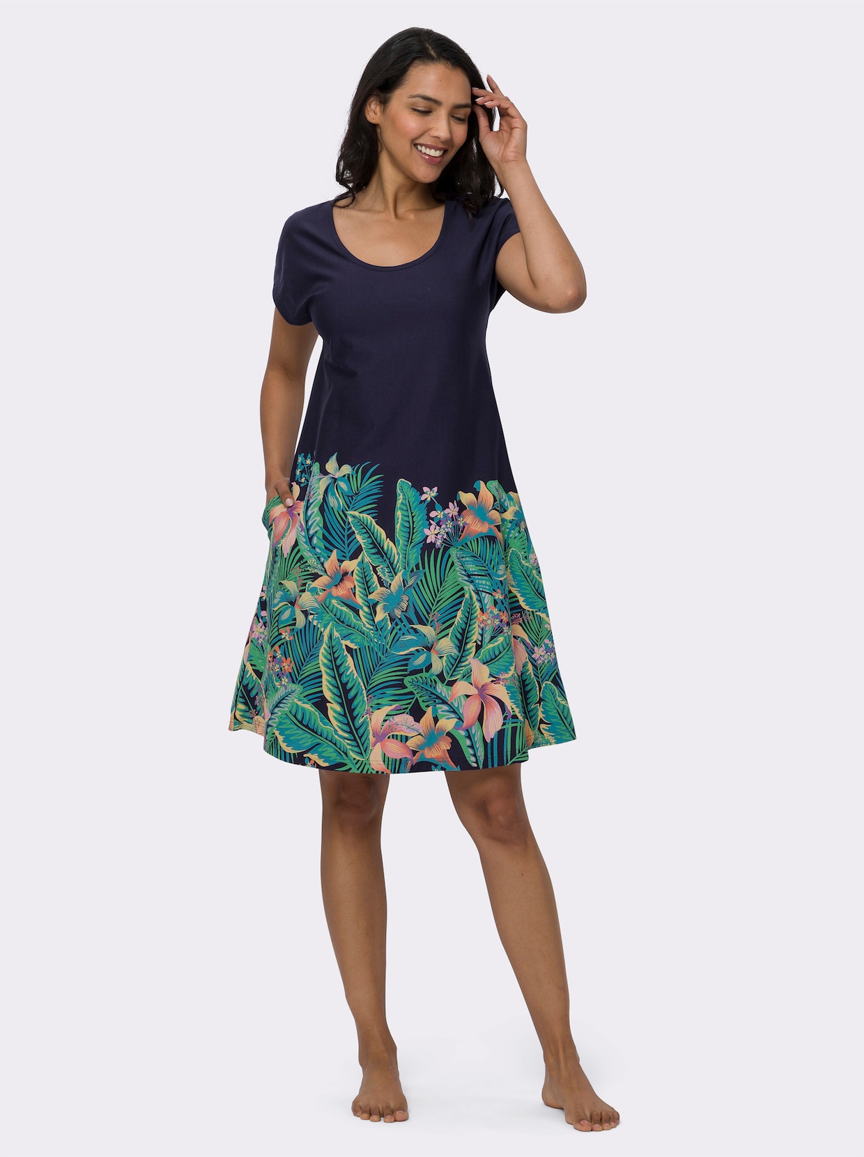 Sommerkleid - marine
