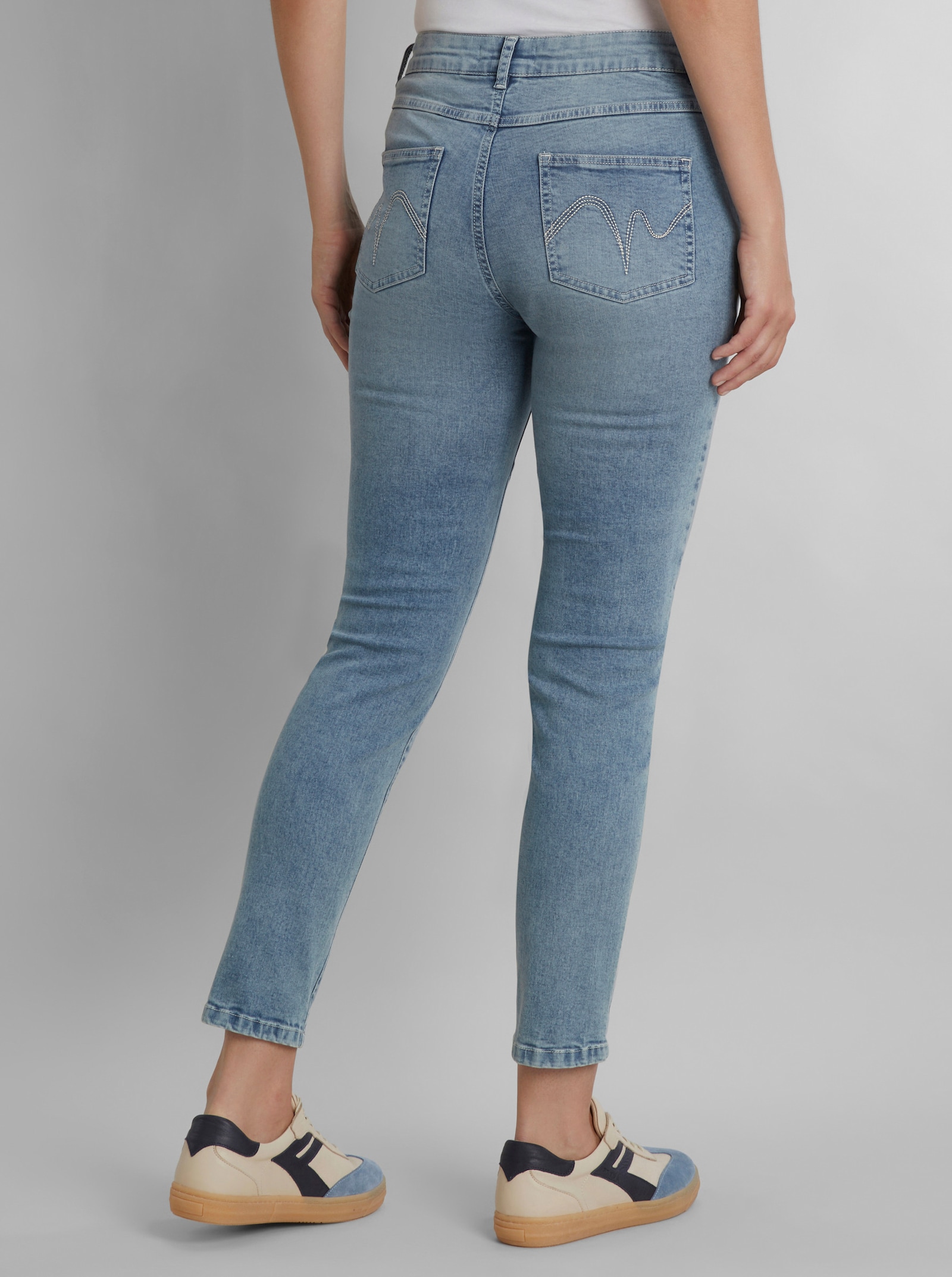 heine Jeans mit Effekt-Waschung - blue-bleached