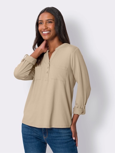heine Blusenshirt - beige