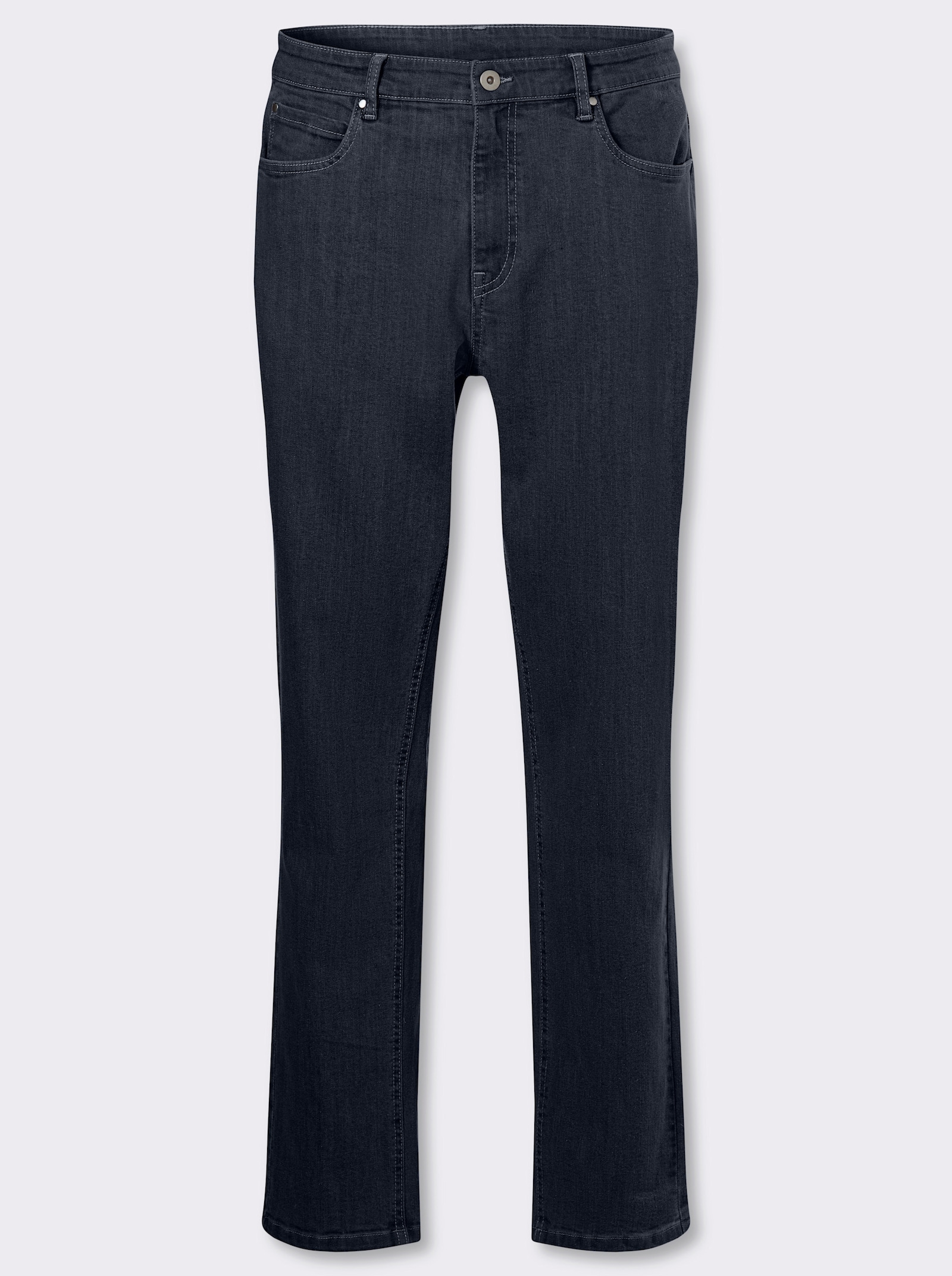 Marco Donati Jeans mit Kontrastnähten - dark blue denim
