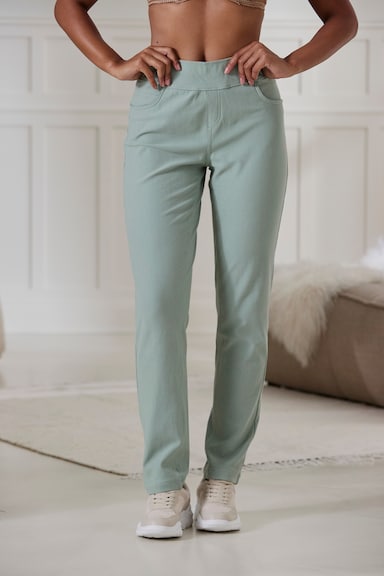 H.I.S Pantalon - menthe