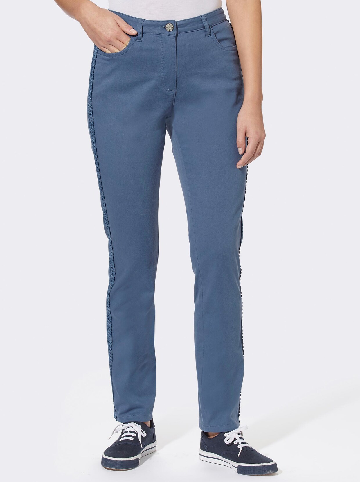 Jeans - jeansblau