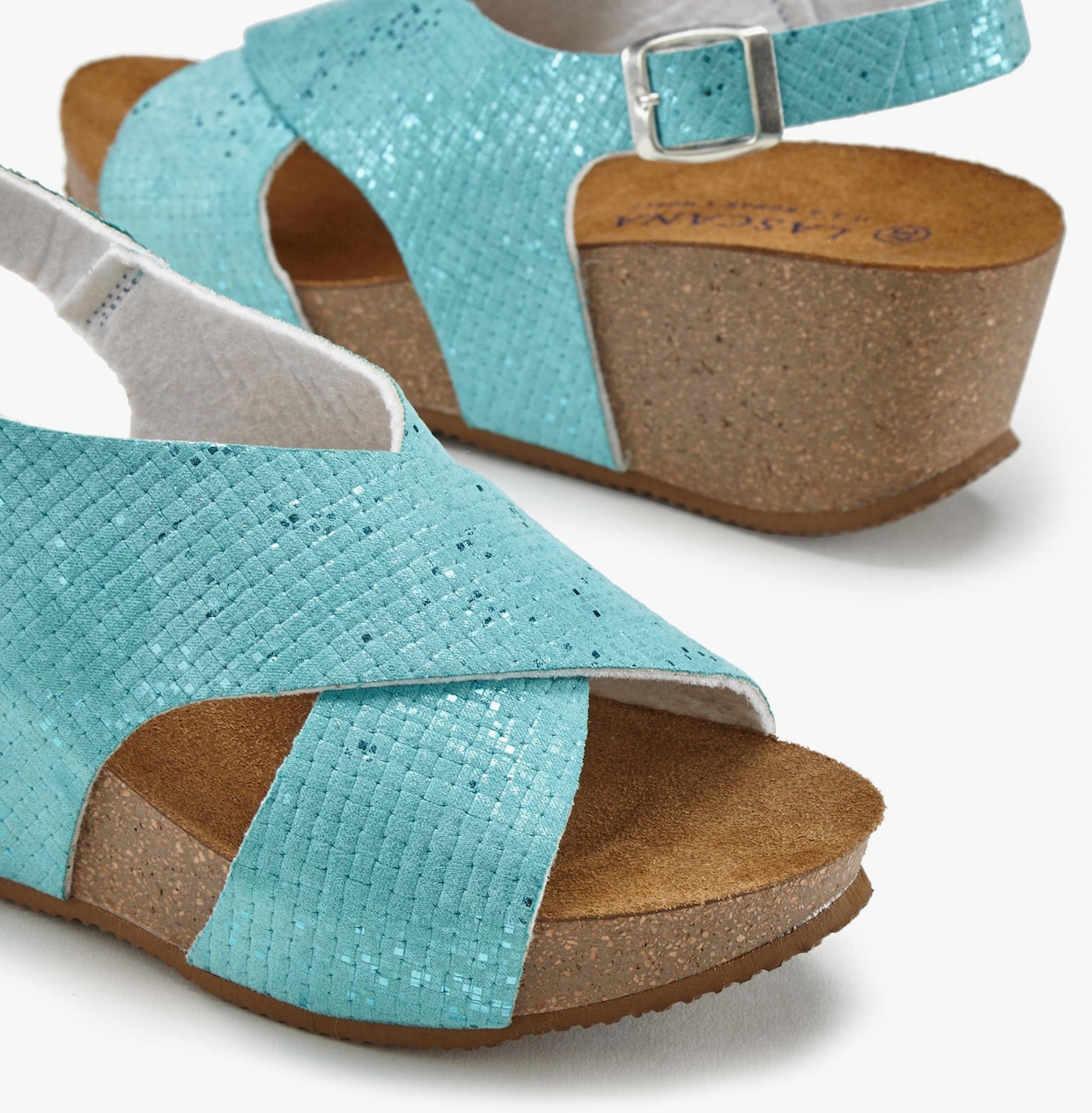 LASCANA Sandales - turquoise