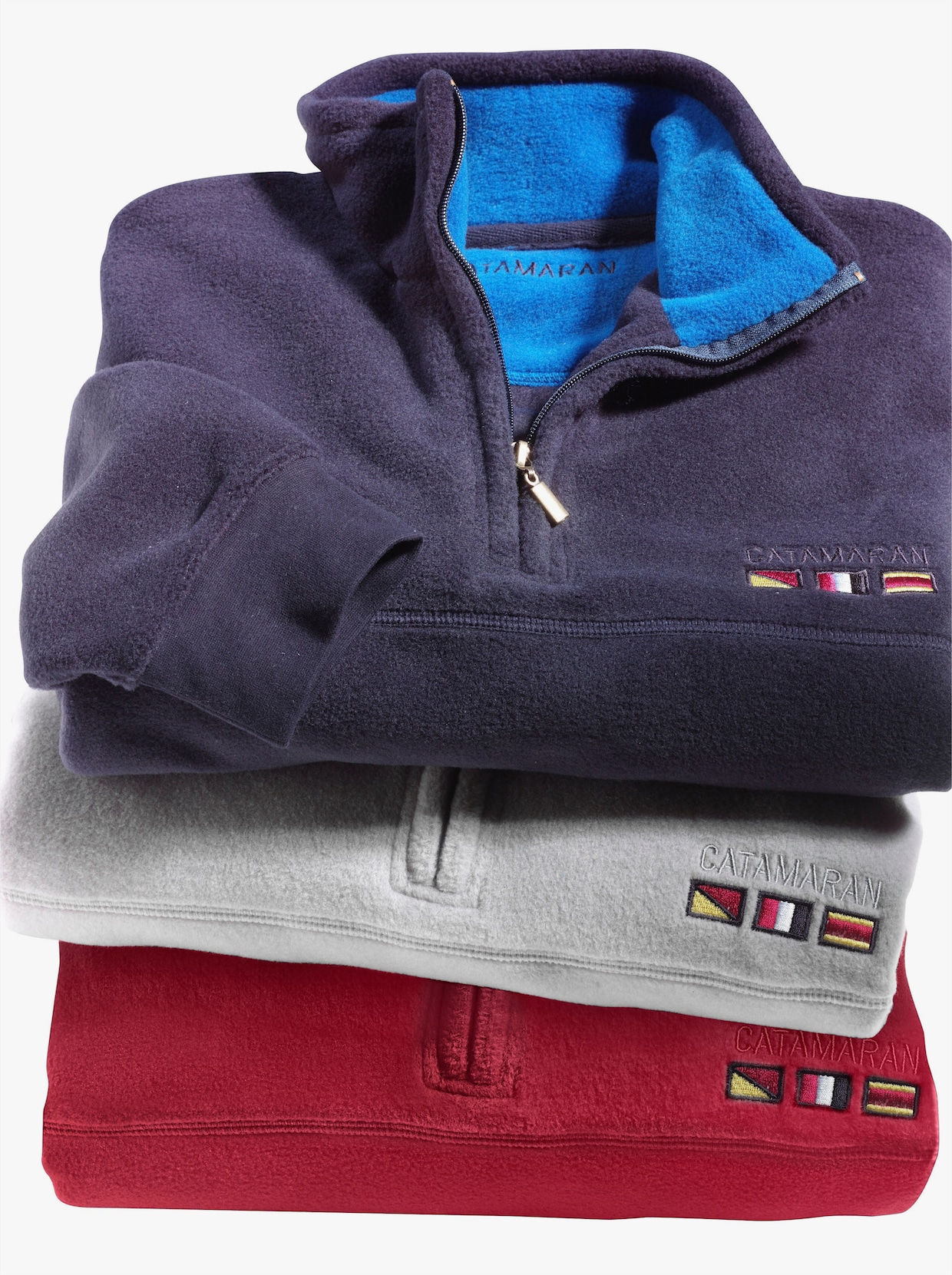 Catamaran Fleecepullover - marine