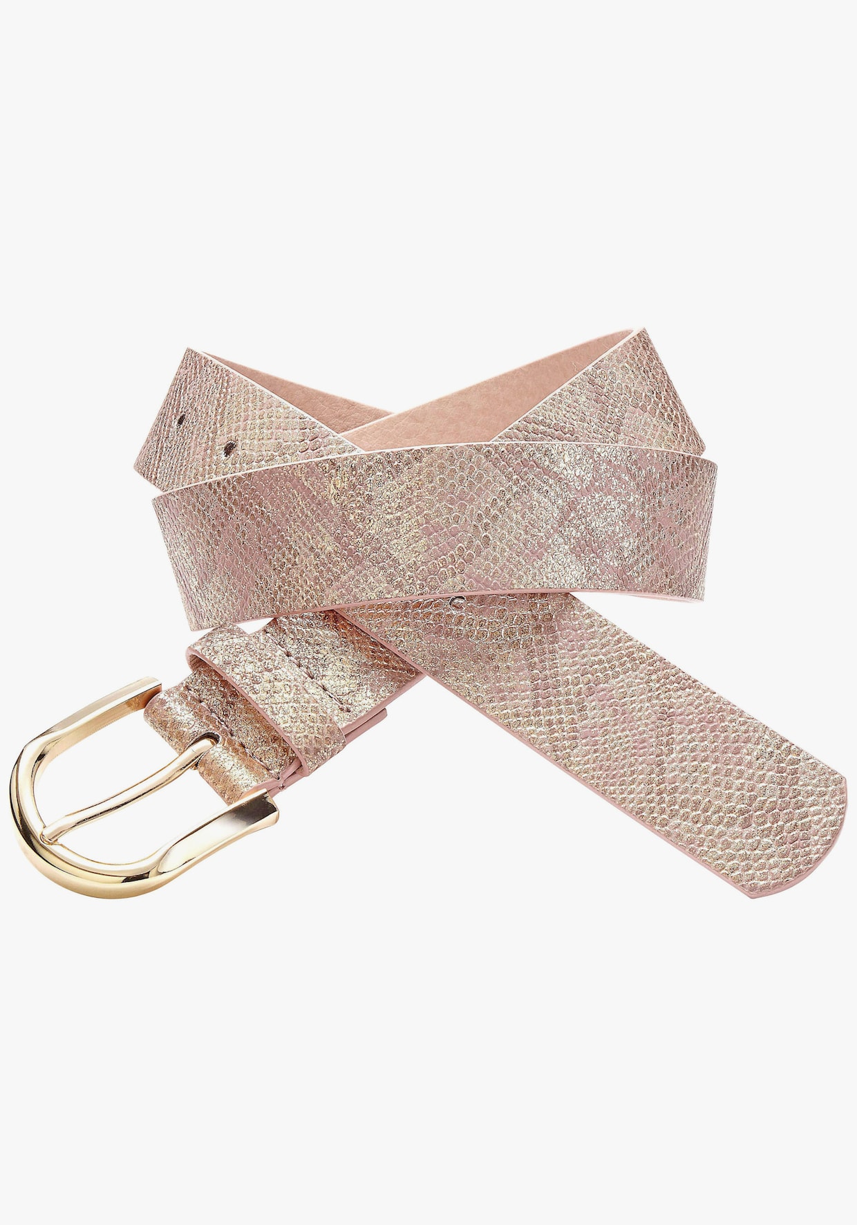 LASCANA ceinture hanches - couleur or rose