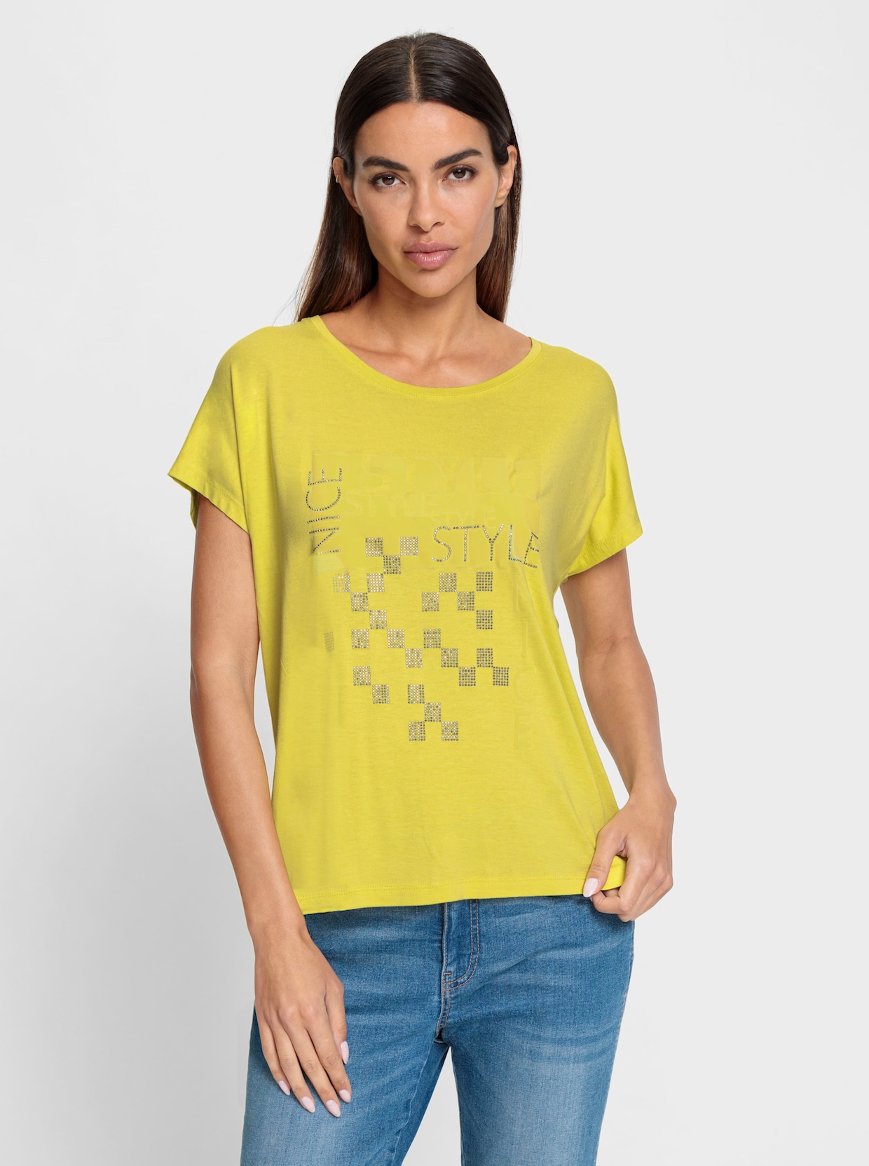 heine Rundhalsshirt - limone