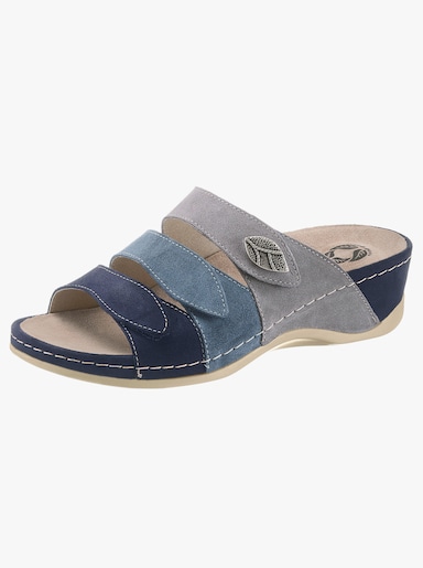 Mubb Pantolette - blau-grau