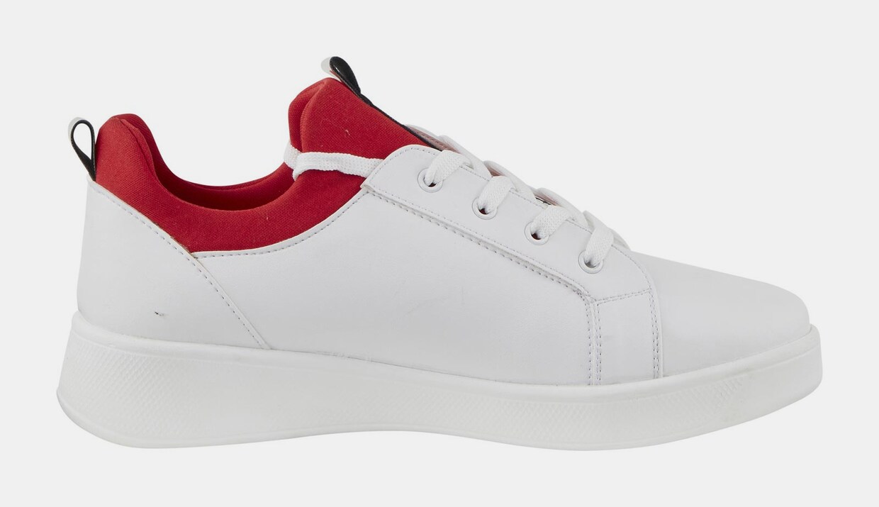 Andrea Conti Sneaker - wit/rood