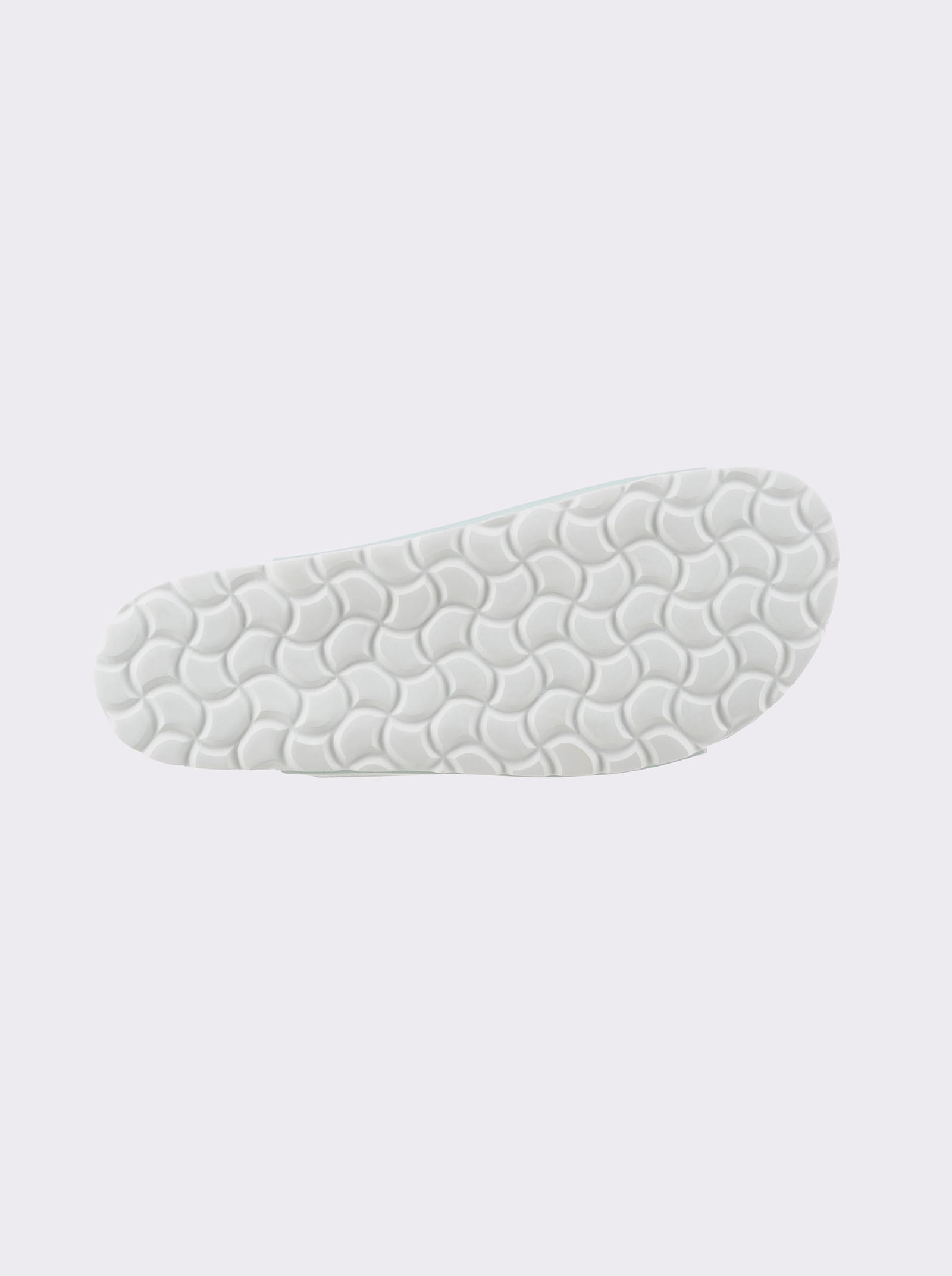 Bio Time Slipper in slanke breedte F - ijsblauw