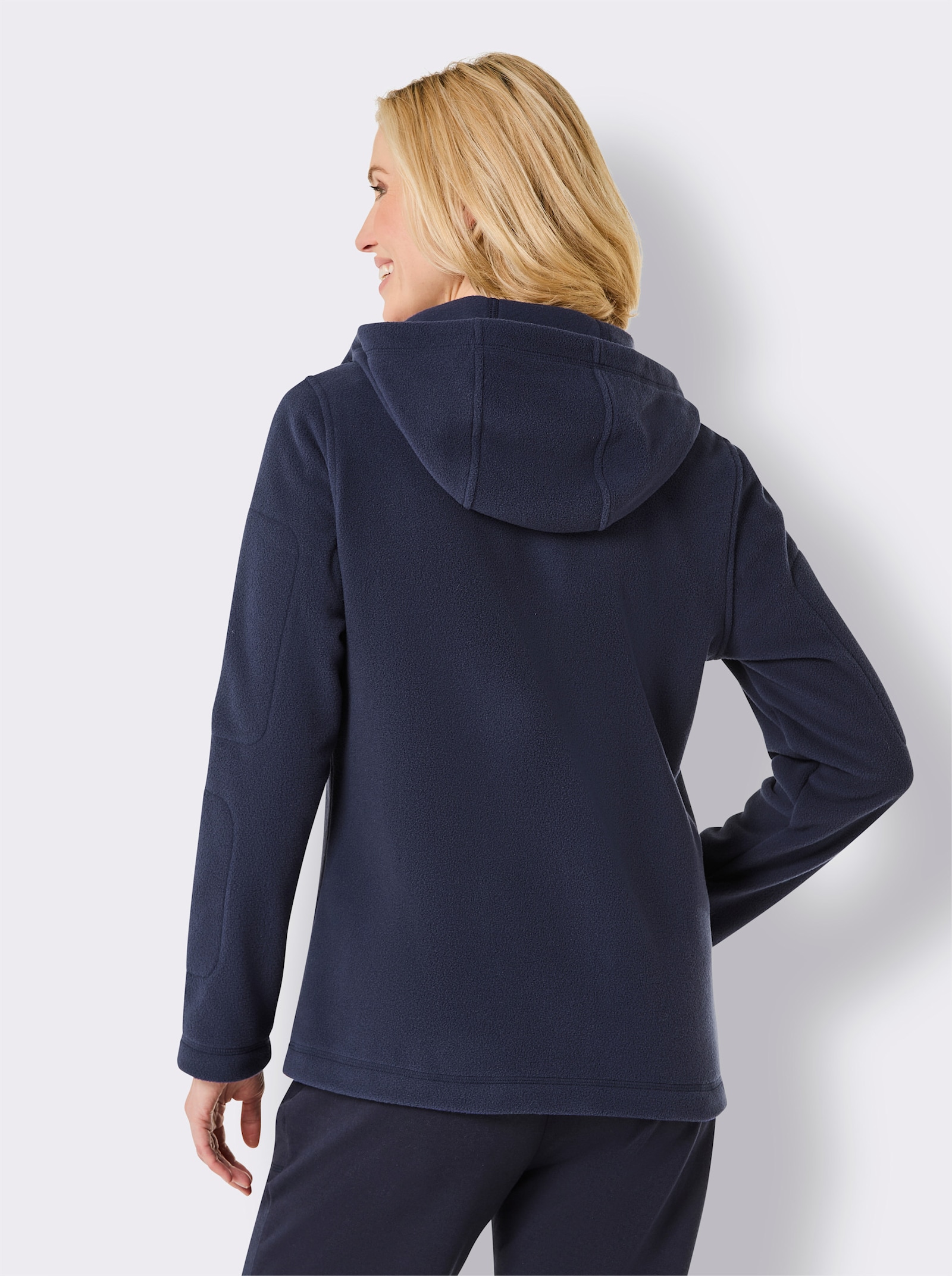 Catamaran Sports Fleecejack met 5 zakken - marine