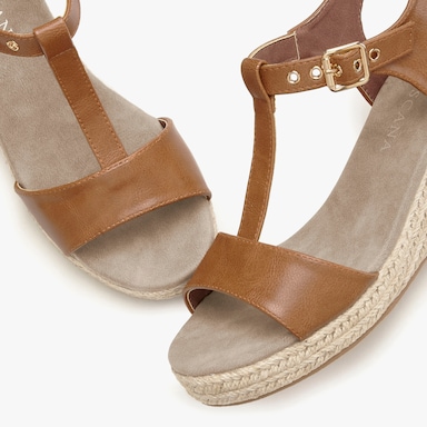 LASCANA Sandalette - braun