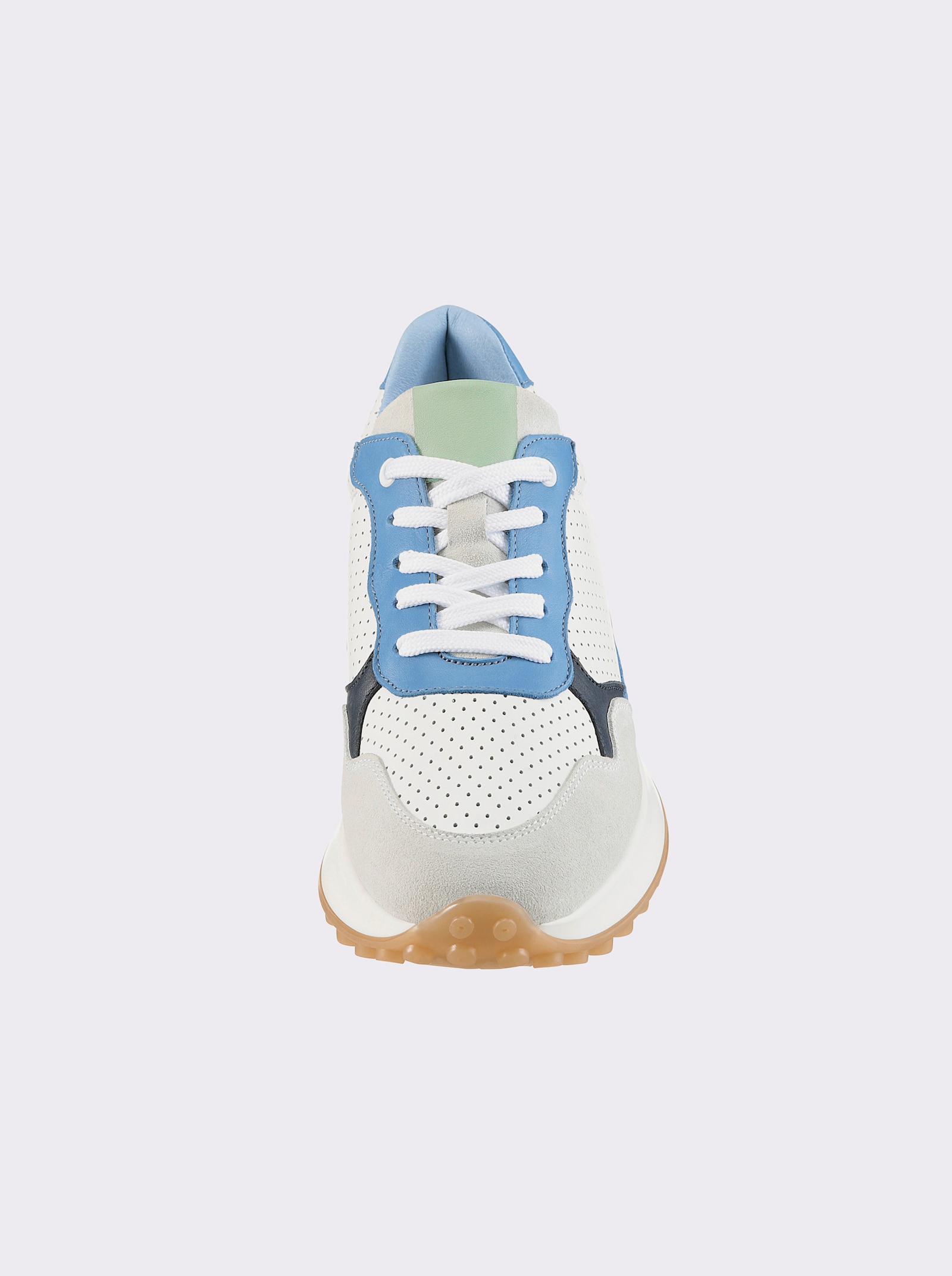 heine Sneaker - wit/blauw