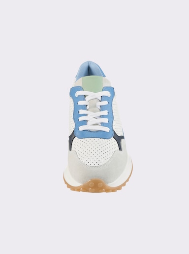 heine Sneaker - weiß-blau