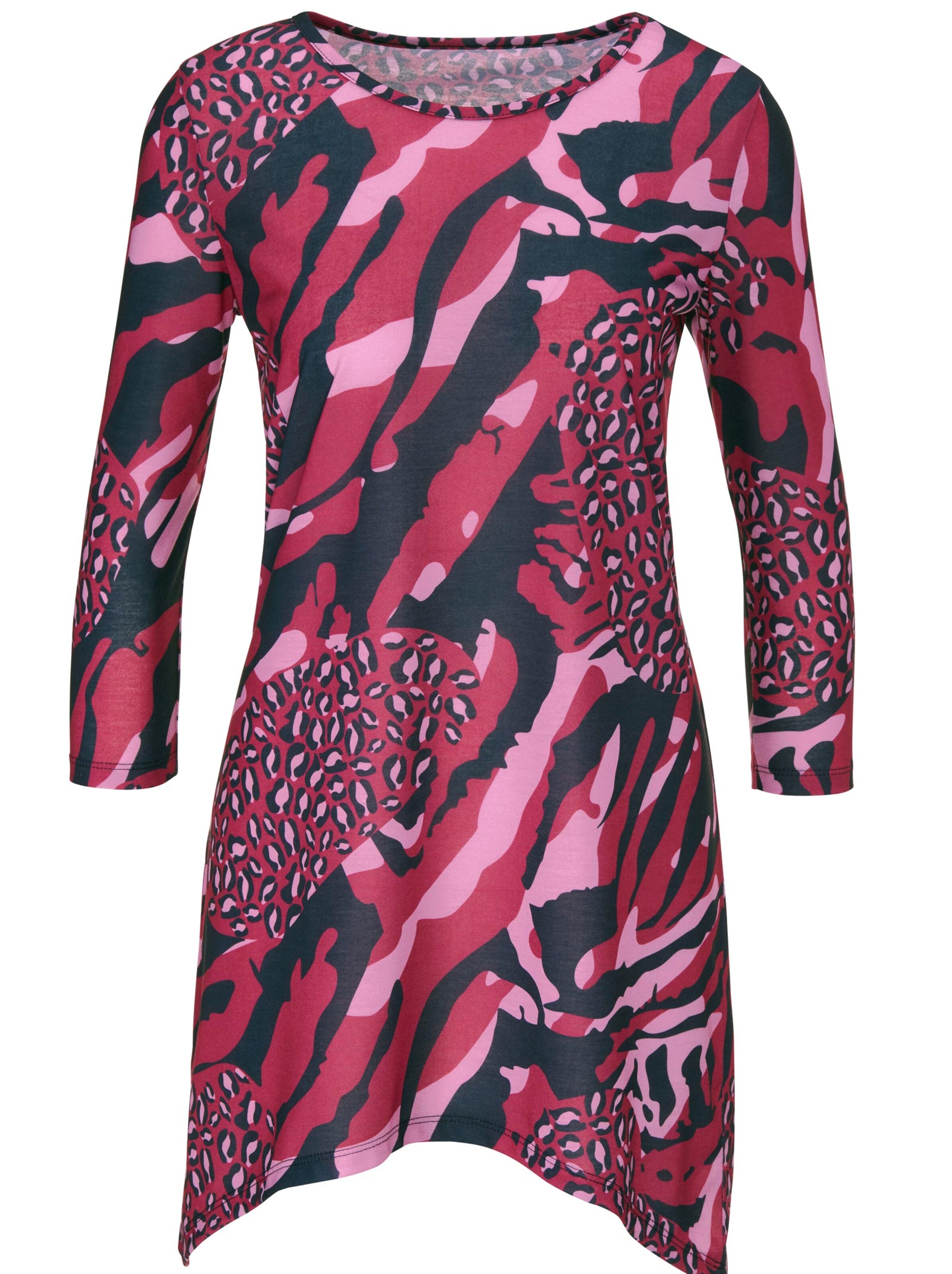 Shirt - rot-gemustert