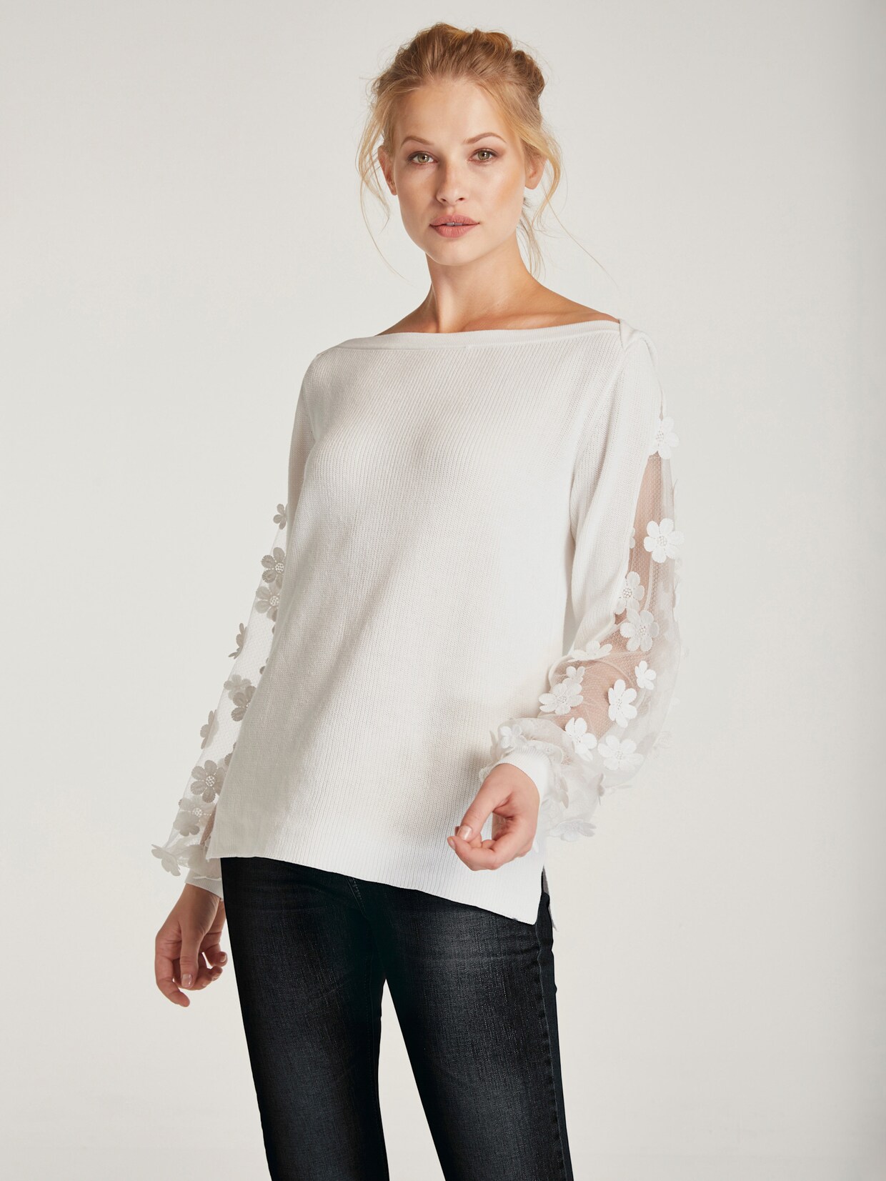 heine Pullover - wit
