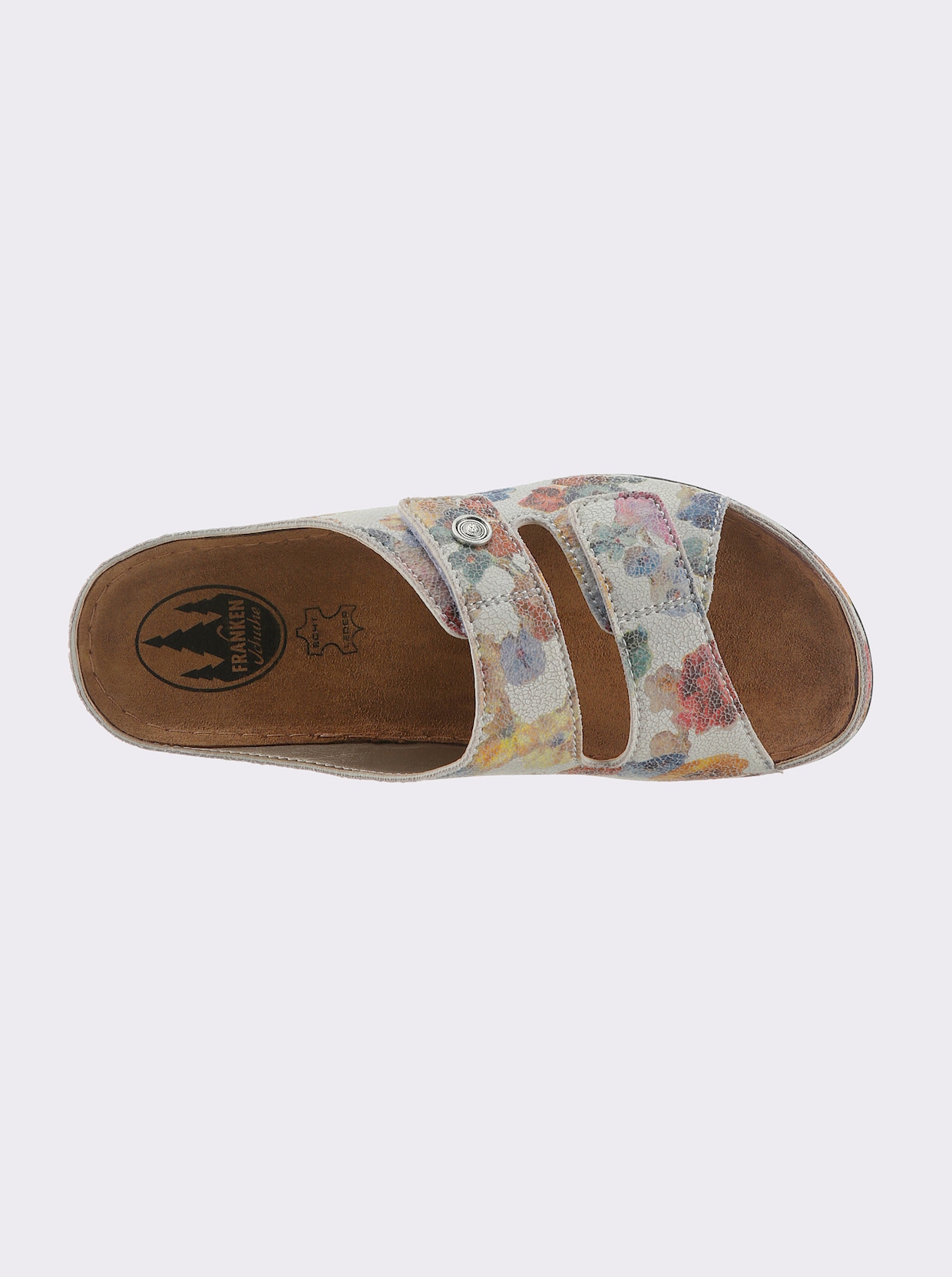 Franken Schuhe slippers - wit-gekleurd