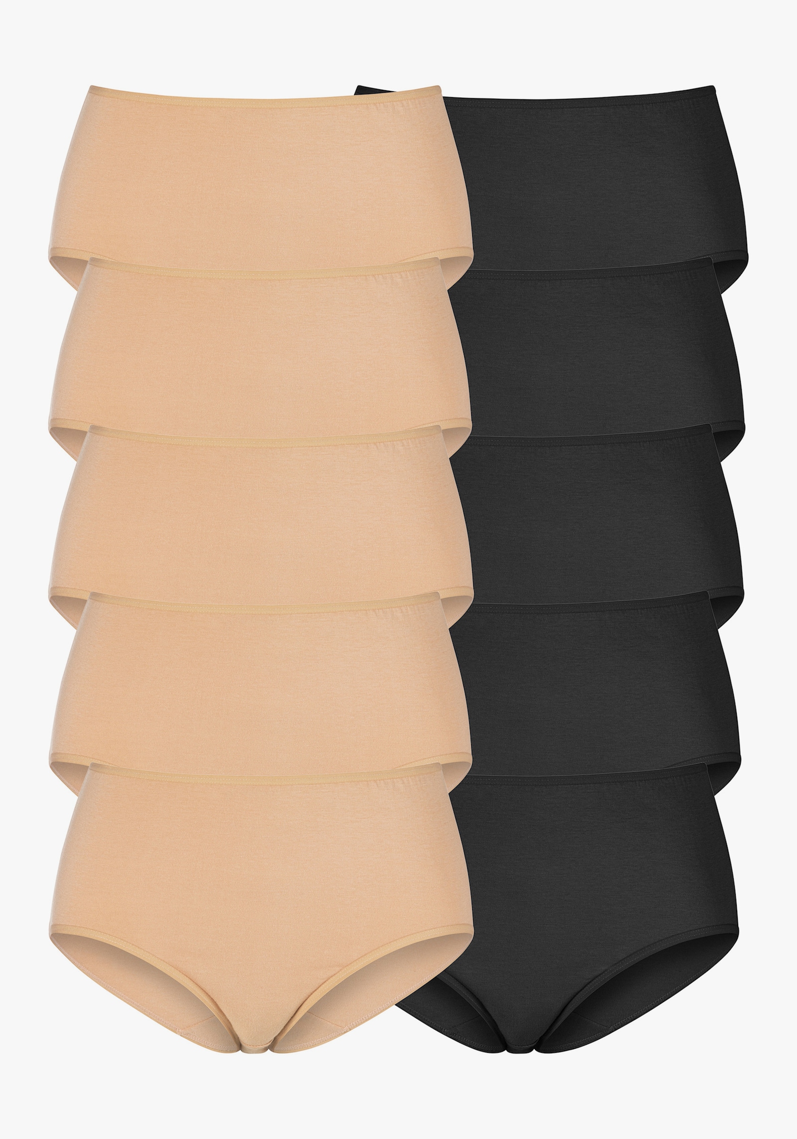 petite fleur Taillenslip - beige, schwarz