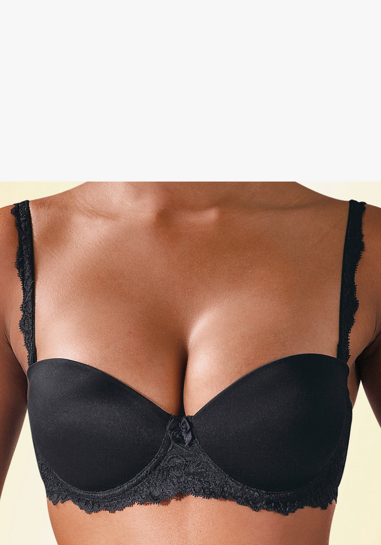 Nuance Beha met cups - zwart