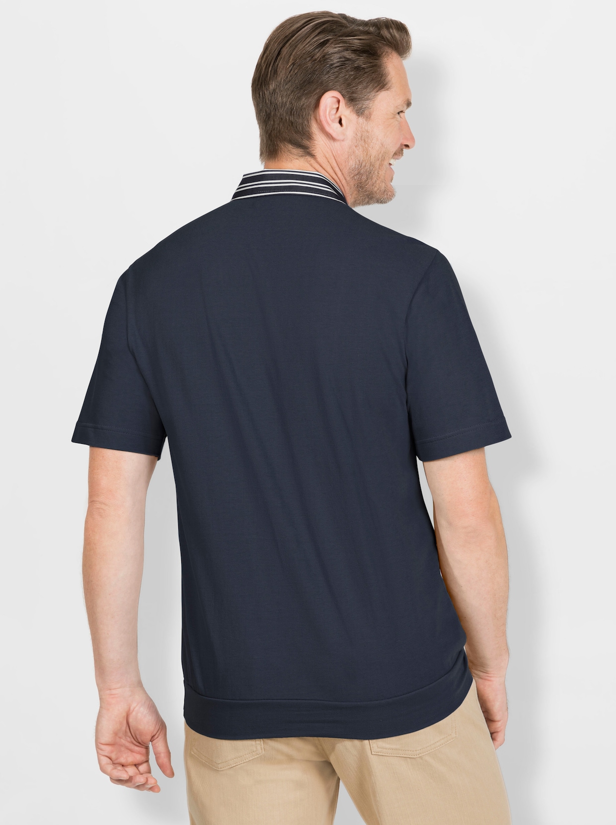 Marco Donati Shirt met korte mouwen - marine