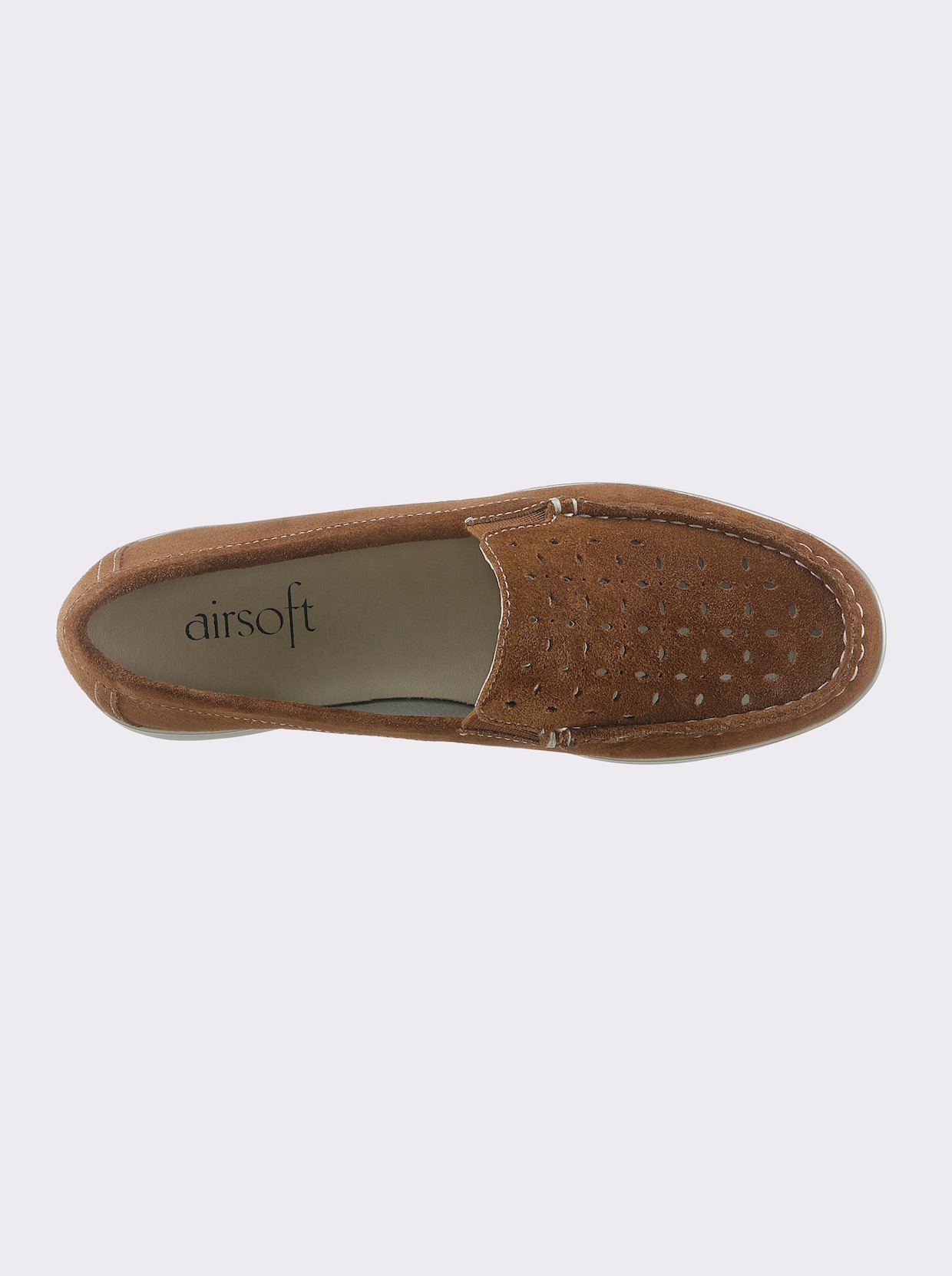 airsoft modern+ Slipper - cognac