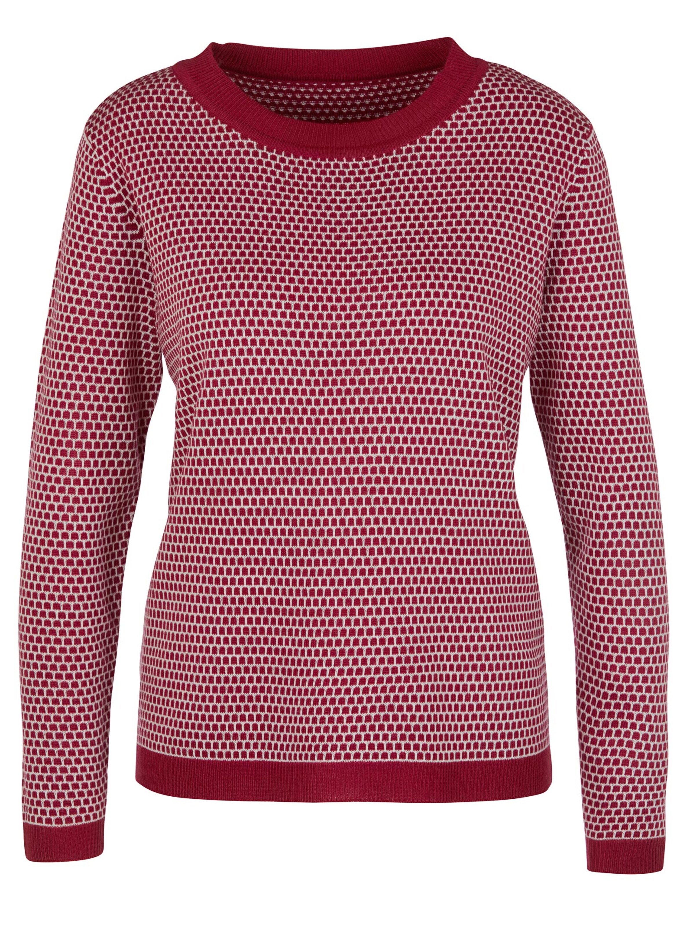 Pullover - dunkelrot
