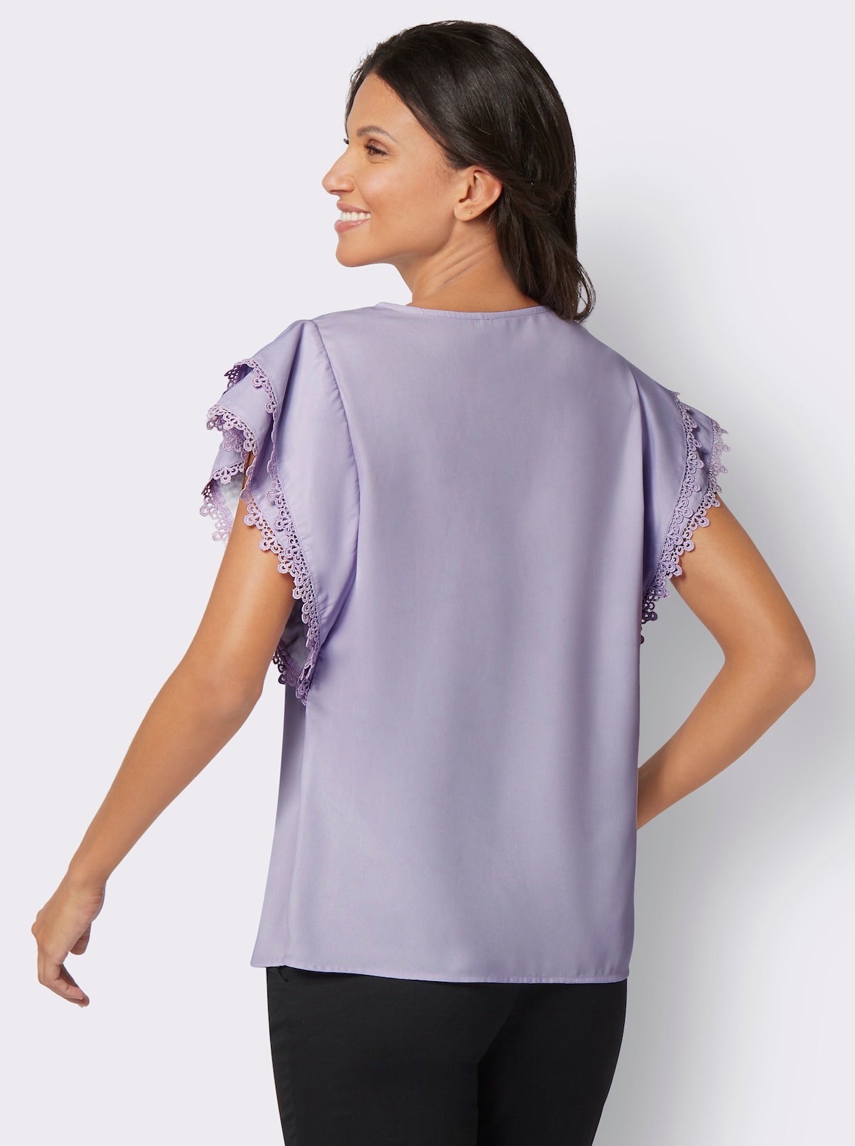 Comfortabele blouse - lila