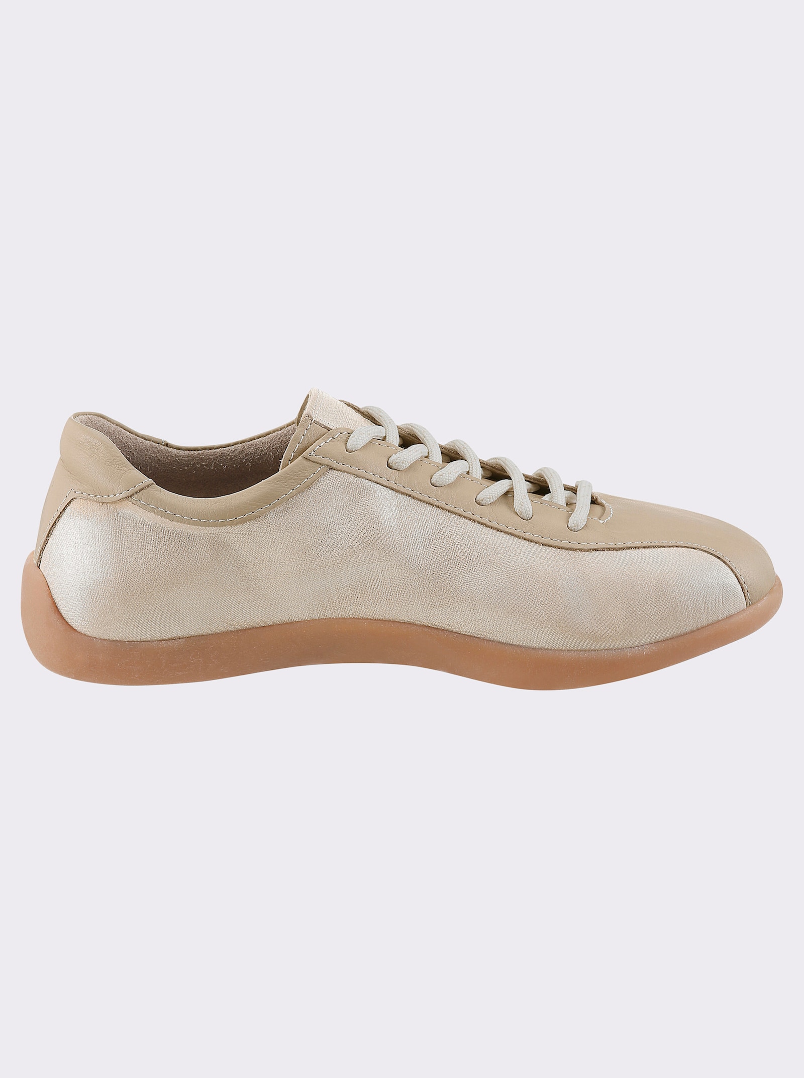 Gemini Schnürschuh mit Polsterung - beige