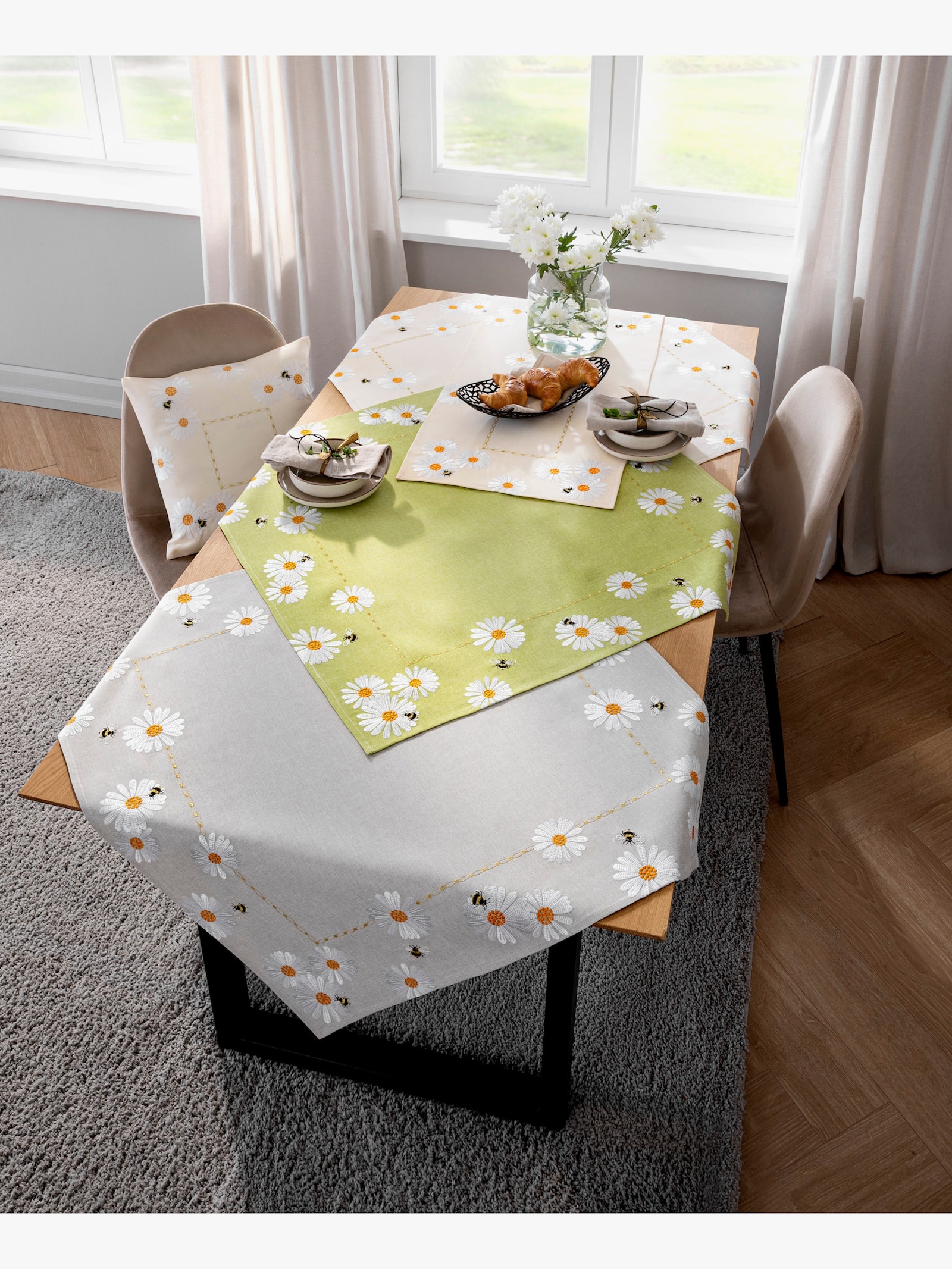 Tischdecke - pistazie