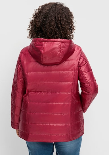 Steppjacke - bordeaux