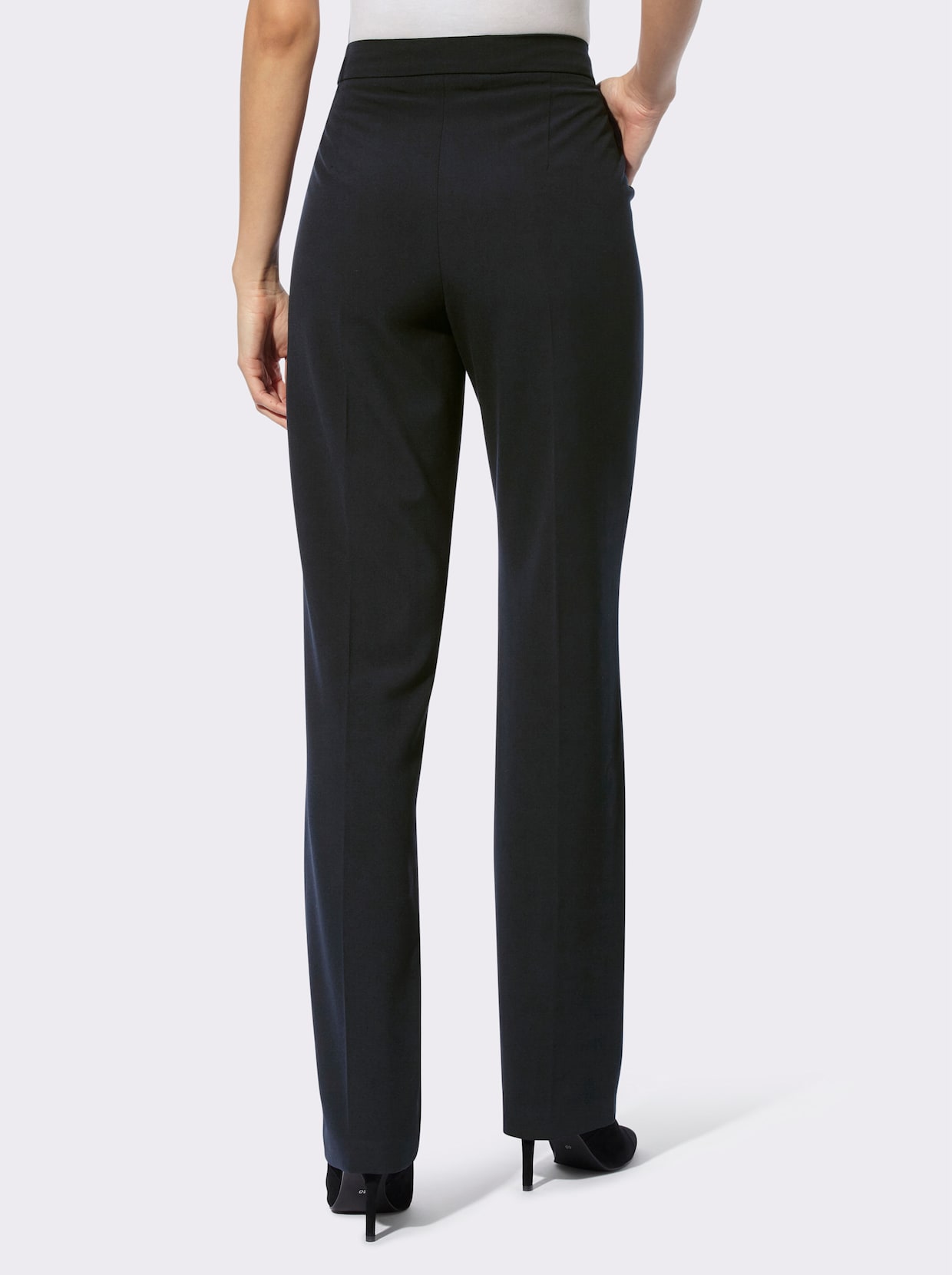 heine Pantalon plissé - noir