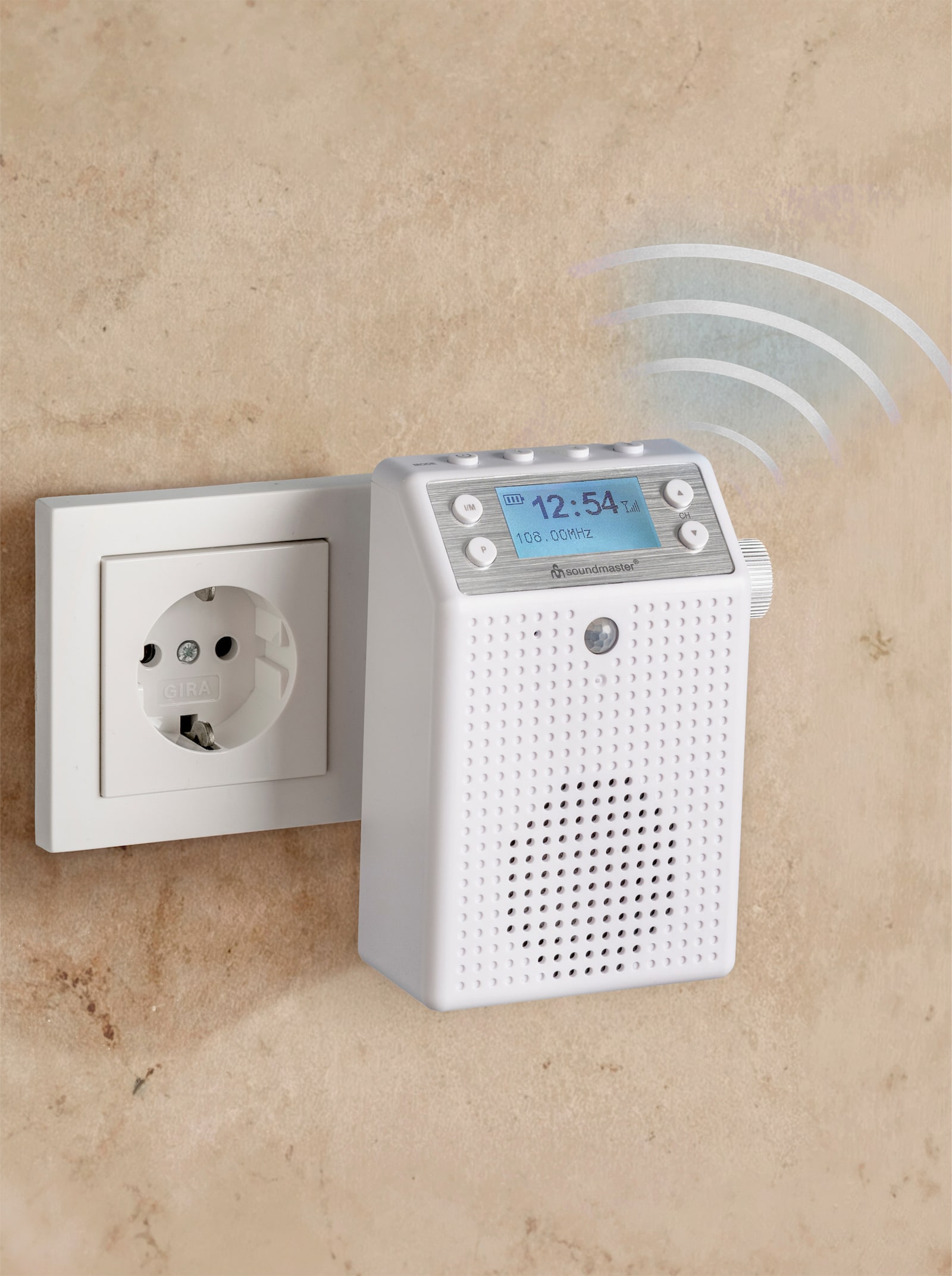soundmaster Digitalradio (DAB+) - weiß
