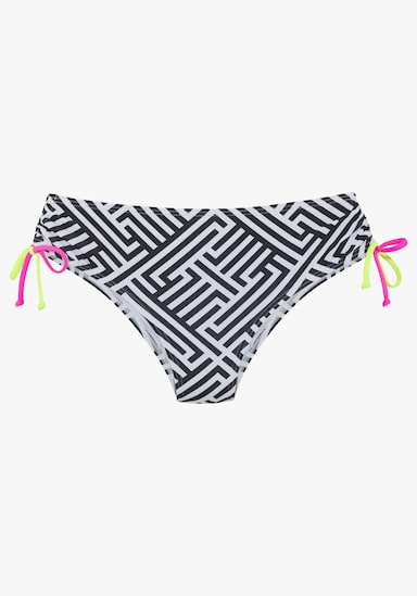 Buffalo Bikini-Hose - schwarz-weiß