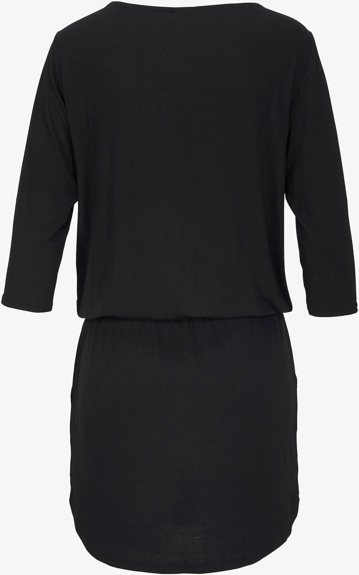 LASCANA Robe en jersey - noir