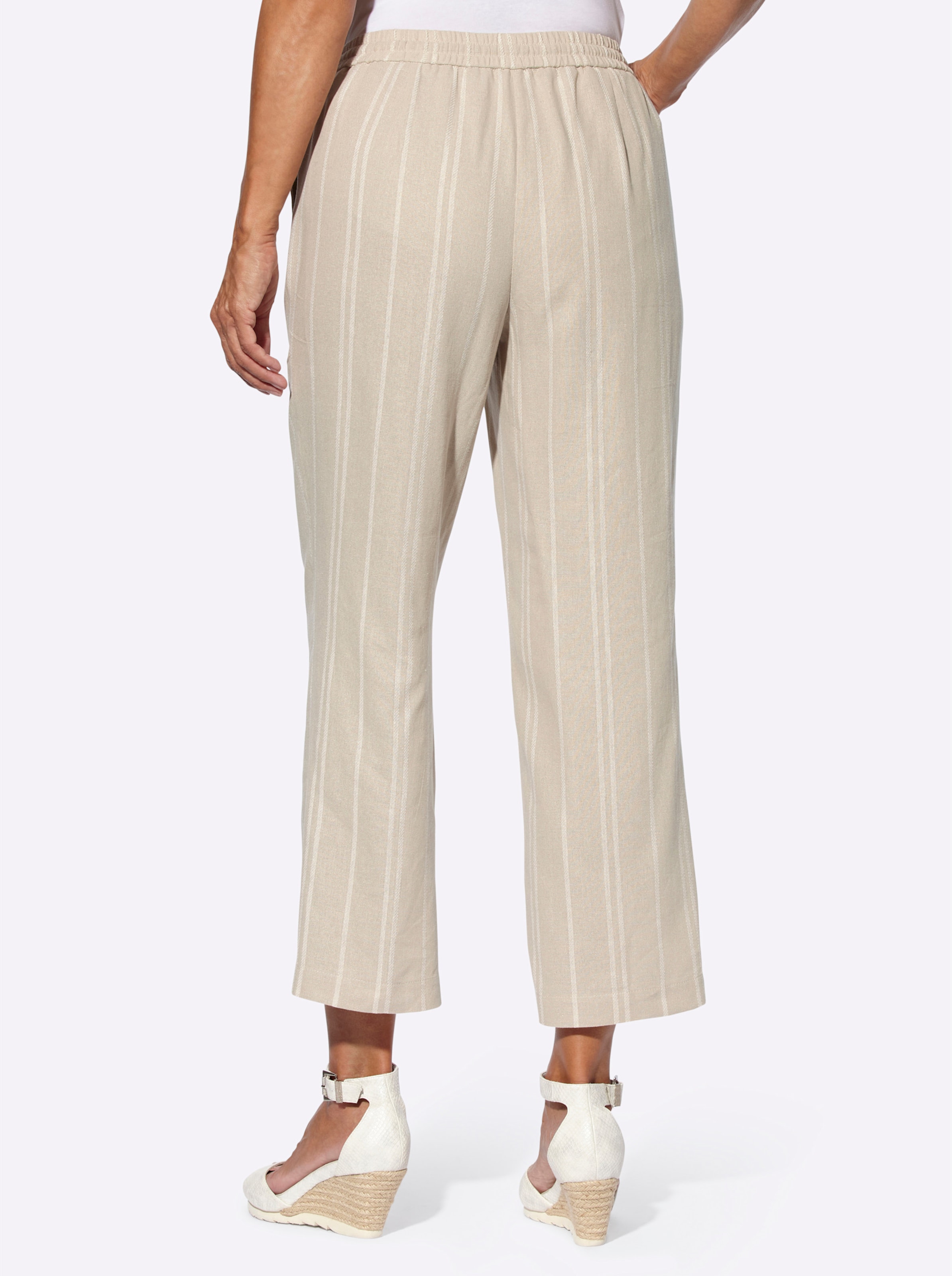 Sand-Gestreift Culotte