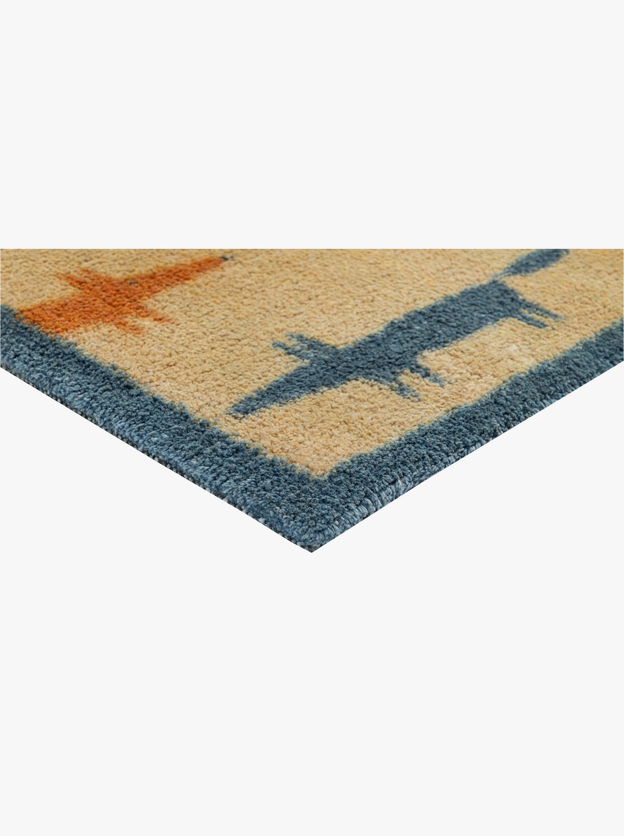 Turtle Mat Fußmatte - taupe-gemustert